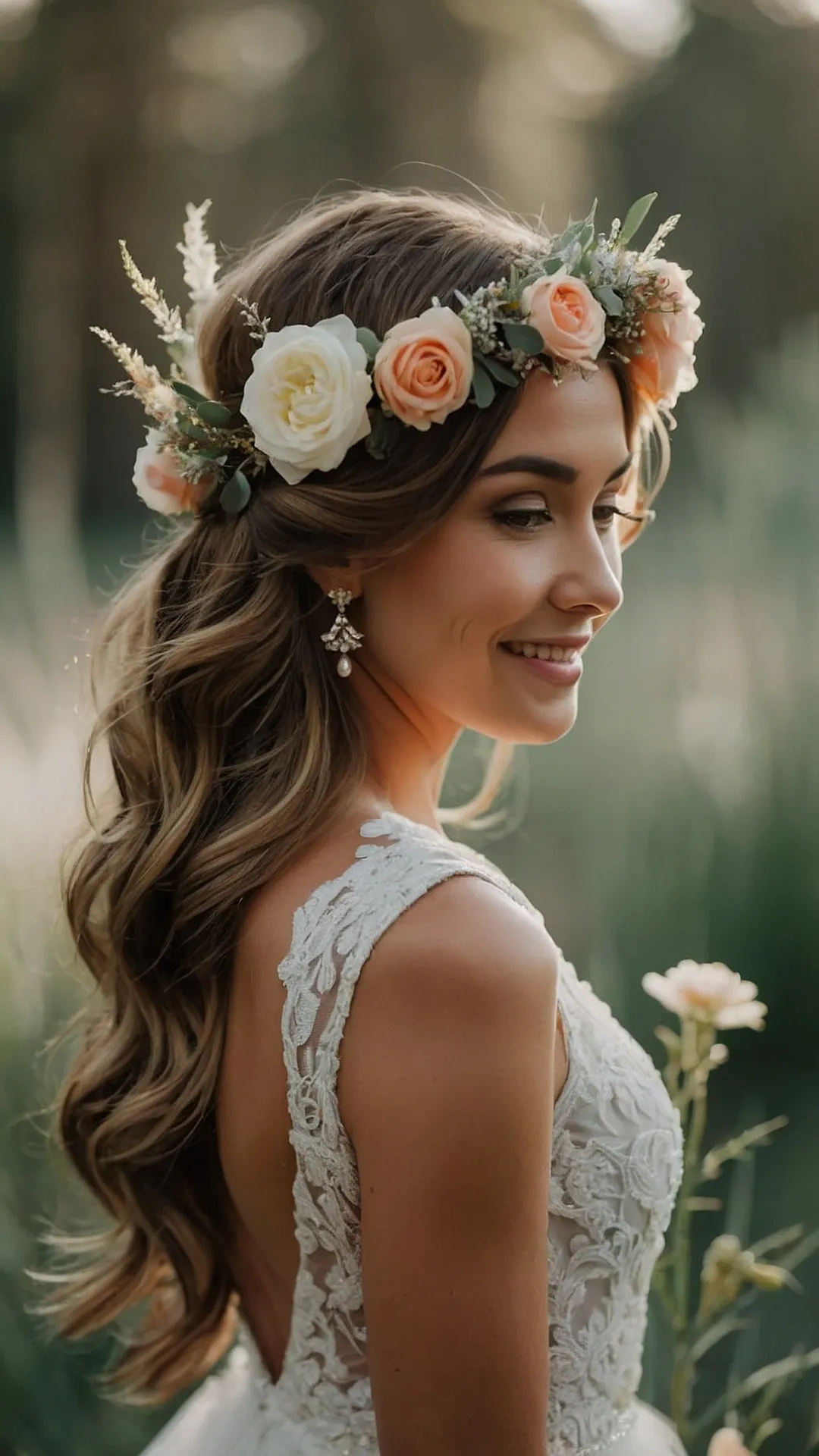 Wedding Crowns: Blooming Beauty