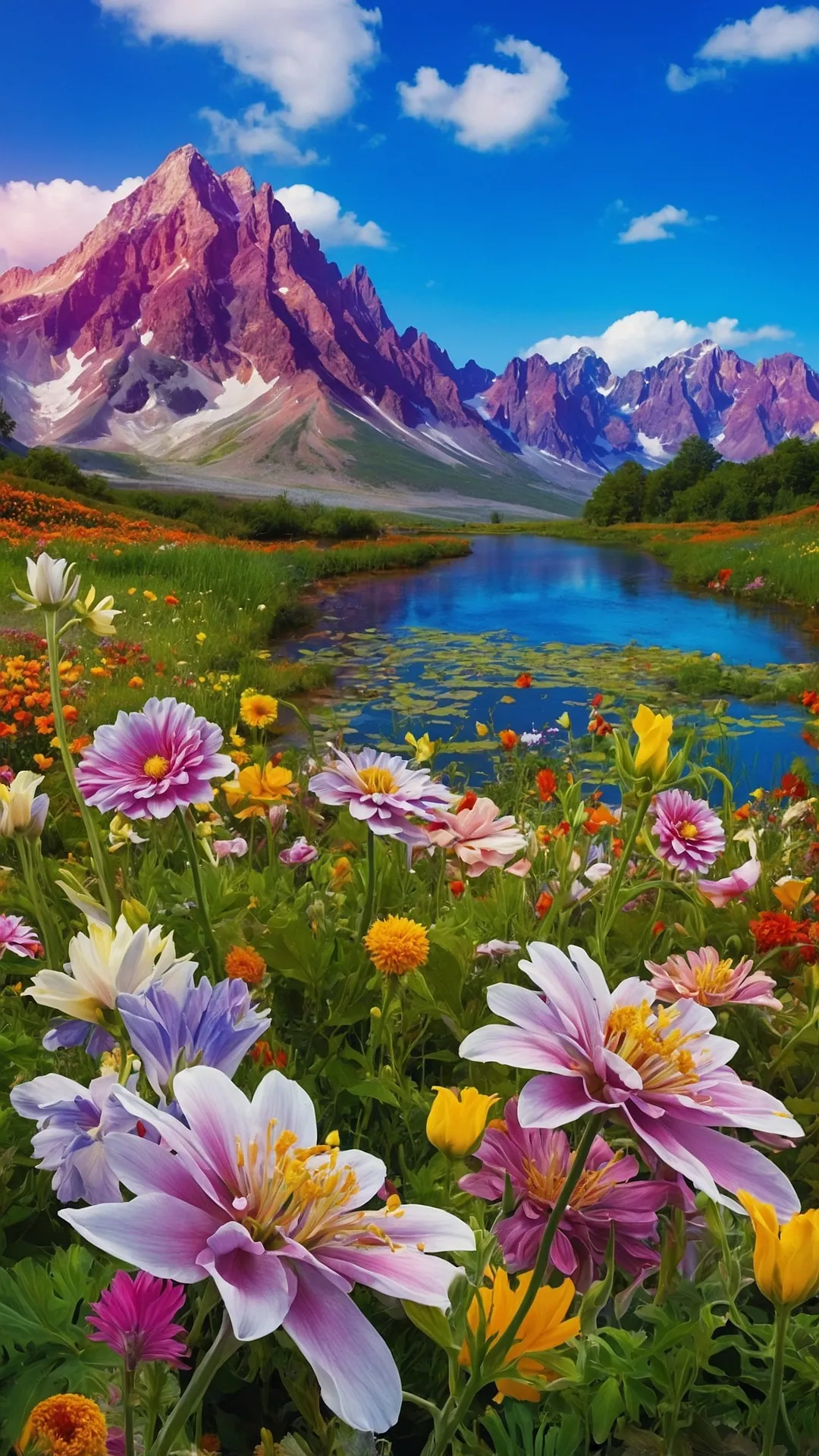 Vibrant Display Florals