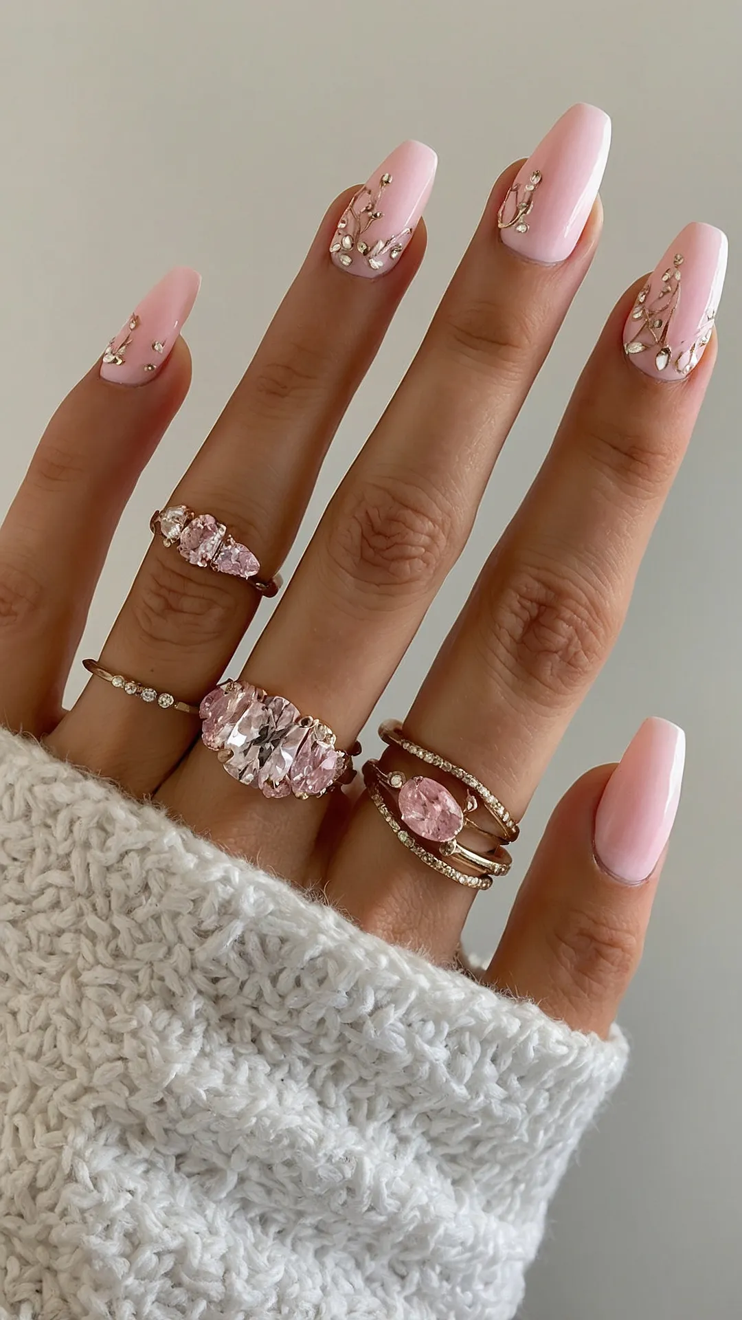 Beach Pink Manicure