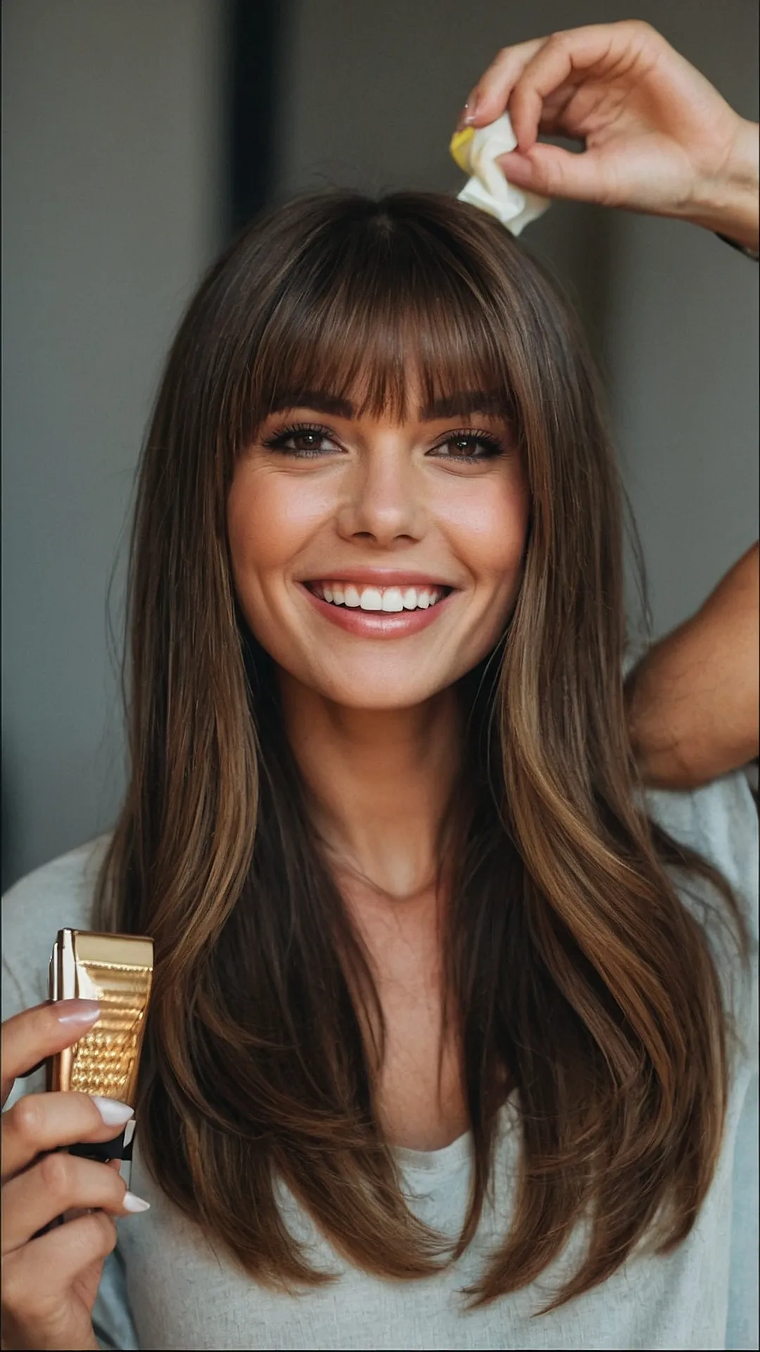 Whimsical Brown Hair Ideas for a Playful Vibe