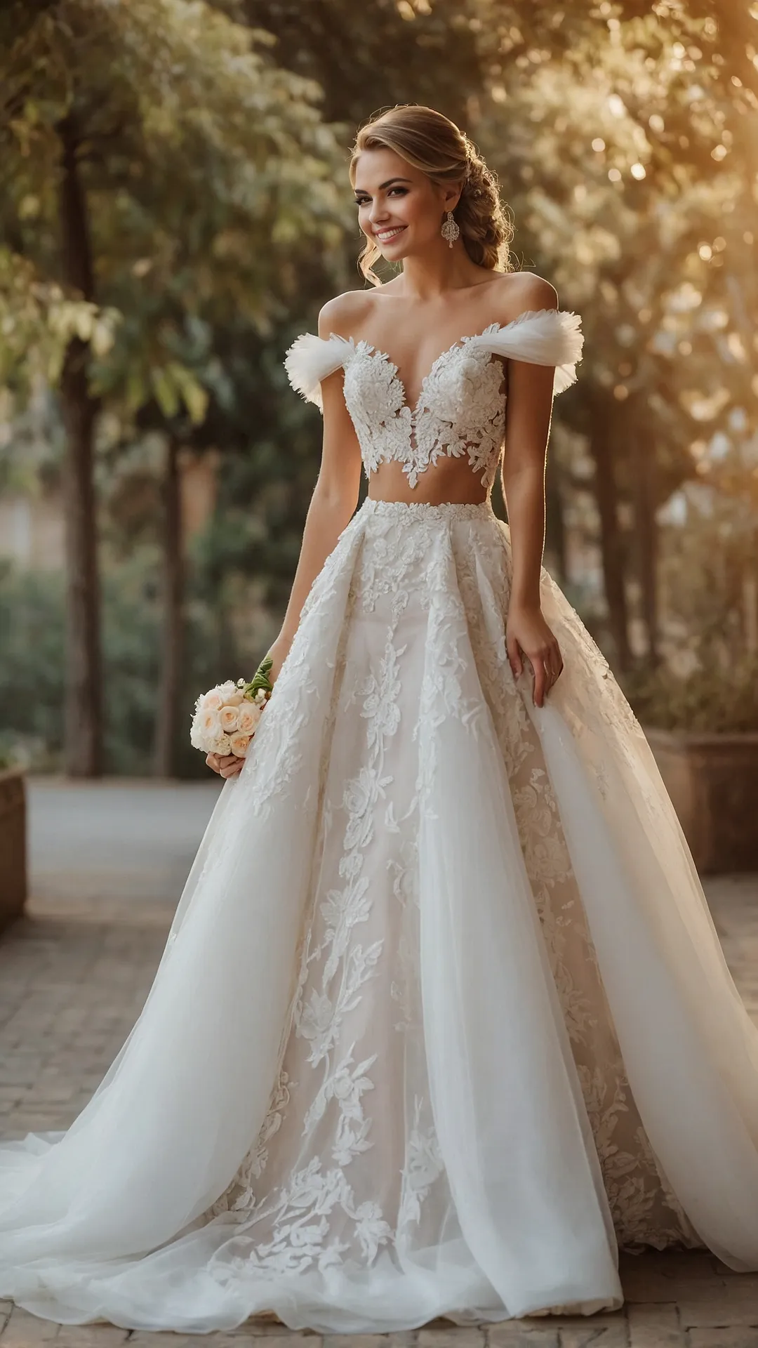 Regal Bridal Look