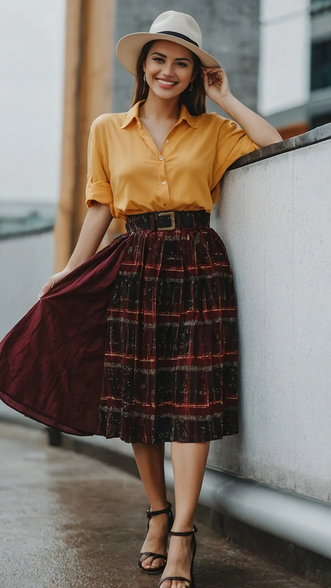 Elegant Skirt Ensembles for Formal and Casual Events