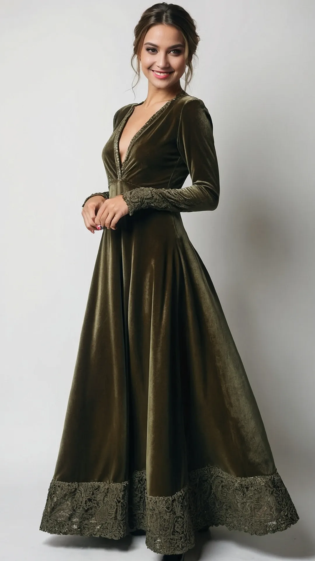 Classy Velvet Dress Options for Formal Events