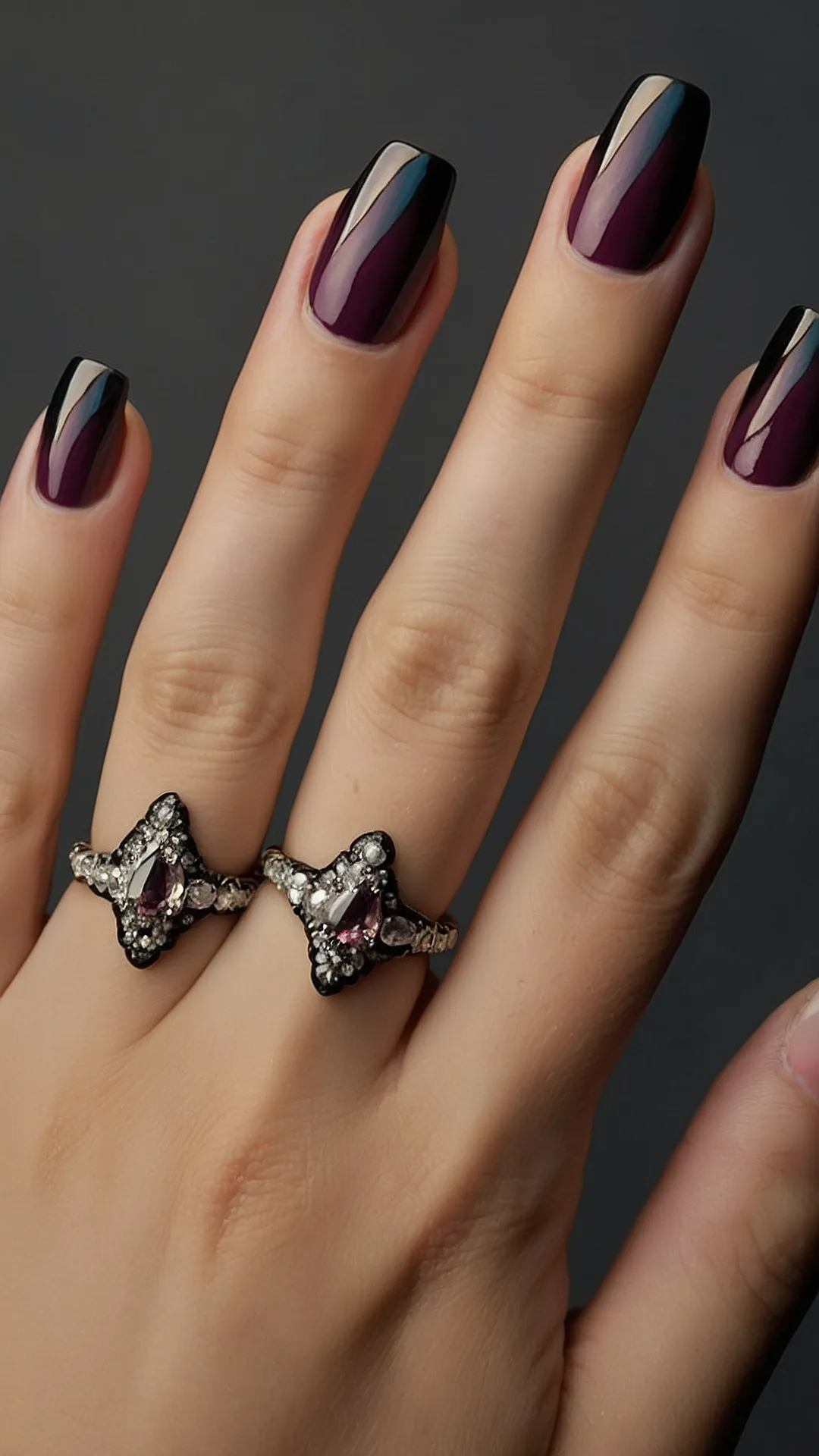 Fall in Love with French Fall Nails