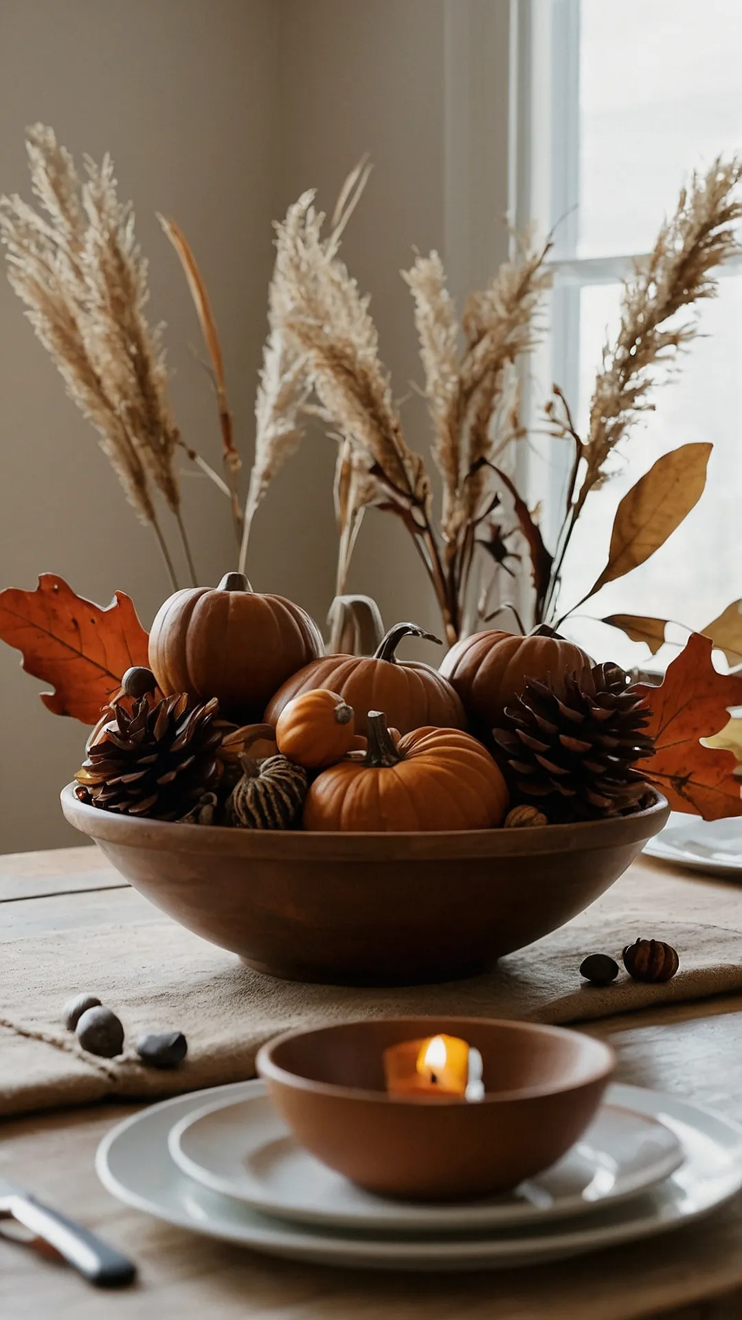 Autumn's Soft Elegance: