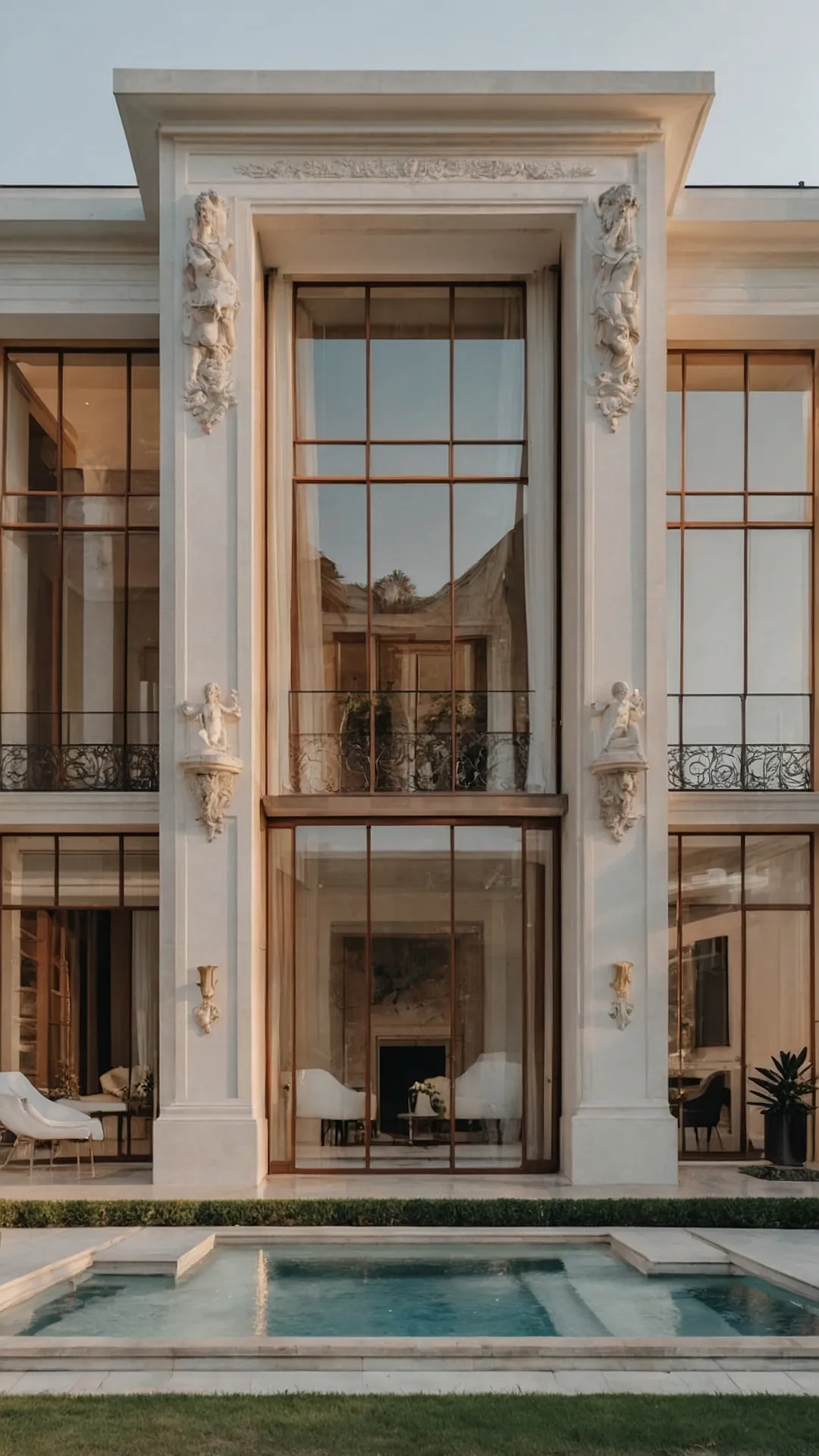 Modern Luxury Meets Timeless Charm: 20 Neoclassical Villa Inspirations ...