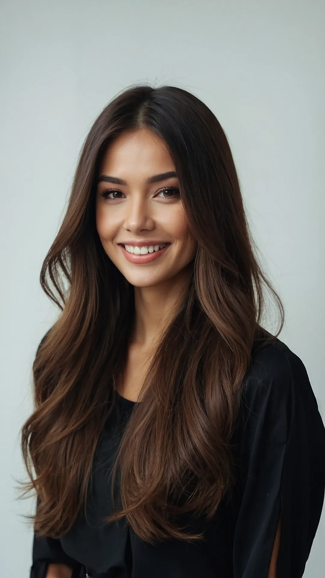 Hair Goals, Straight Up: