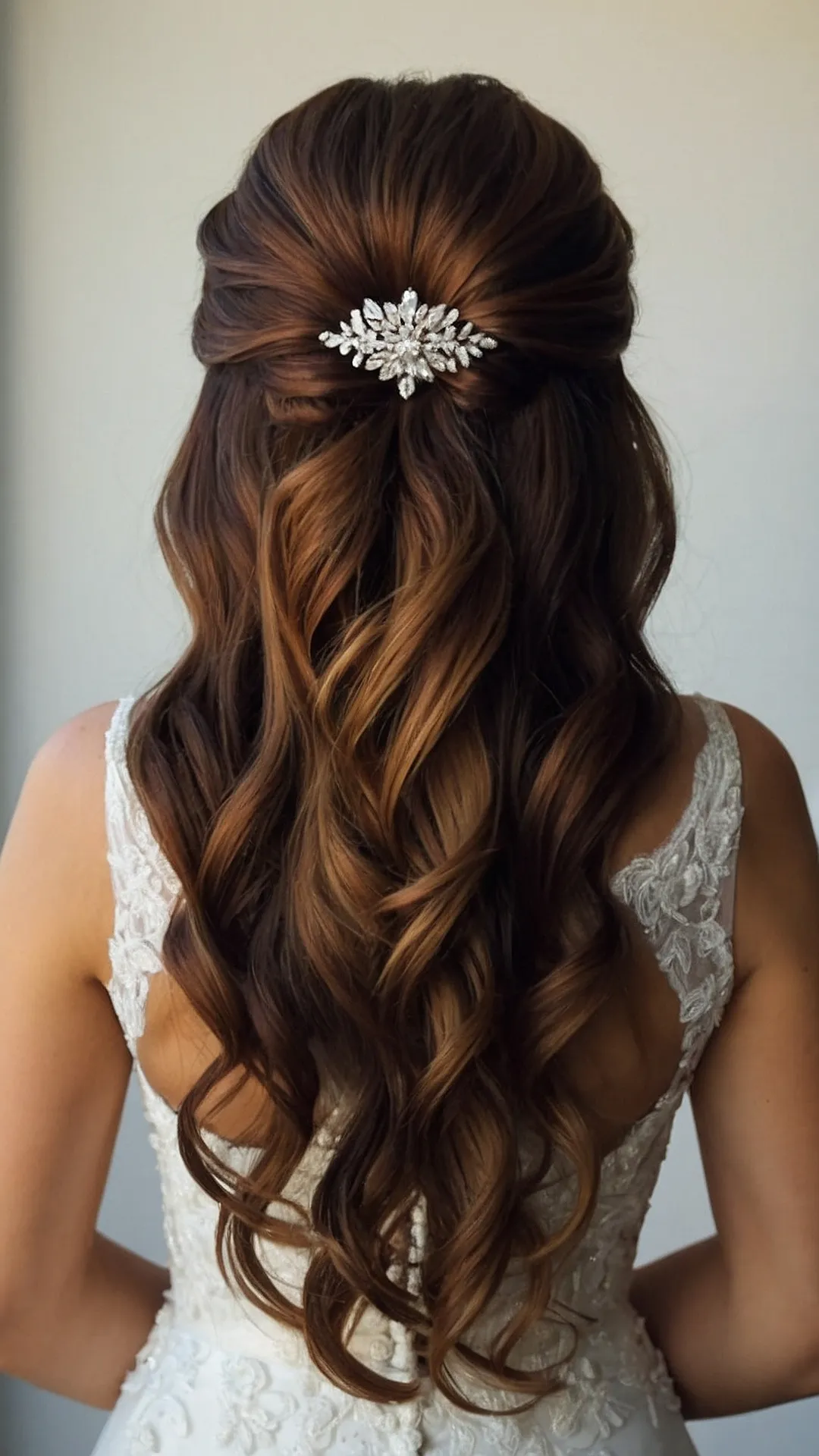 Bridal Hair Shine: