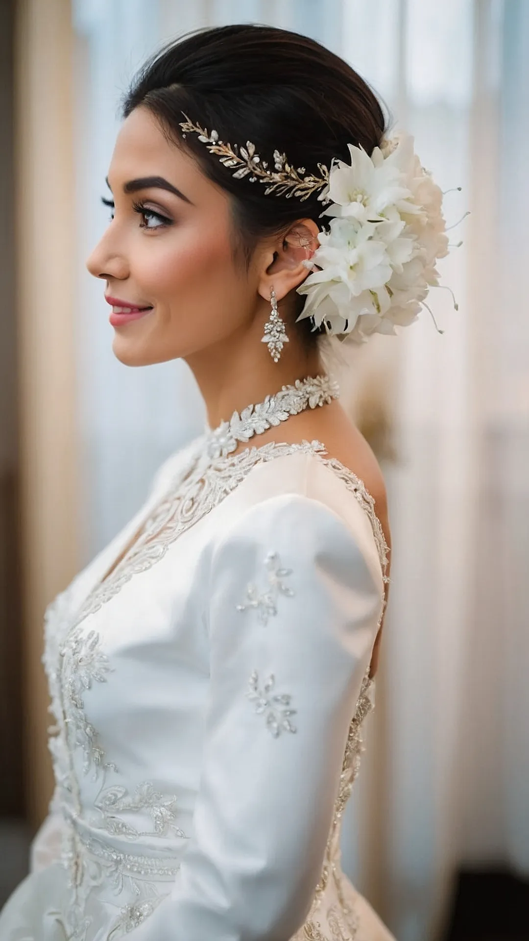 Bridal Bloom Braid