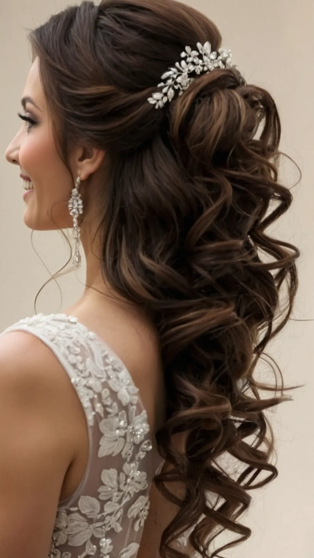 Down Bridal Hairstyles:  Say 