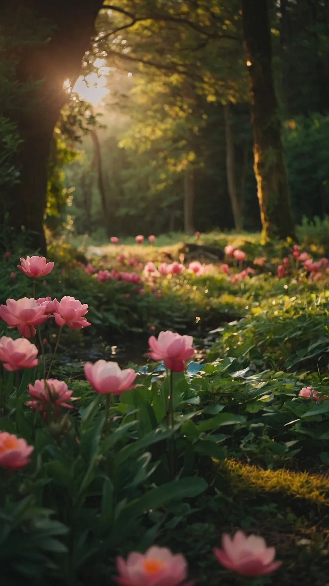 Pink Pond Paradise