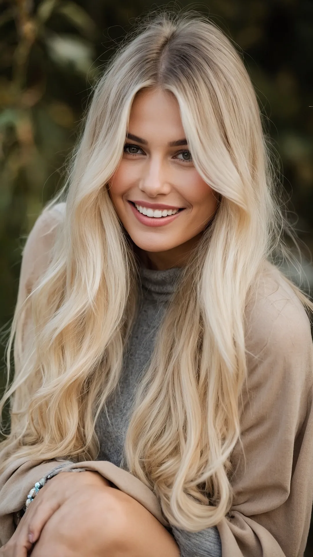 Luminous Blonde Balayage