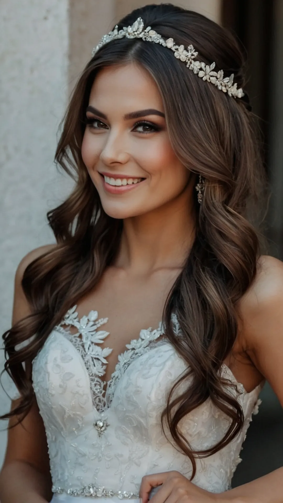 Down Bridal Hairstyles:  Let Your Hair Down (And Look Like a Queen!)