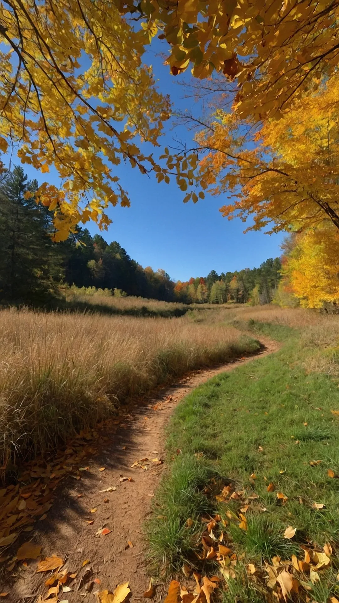 Autumn's Golden Path