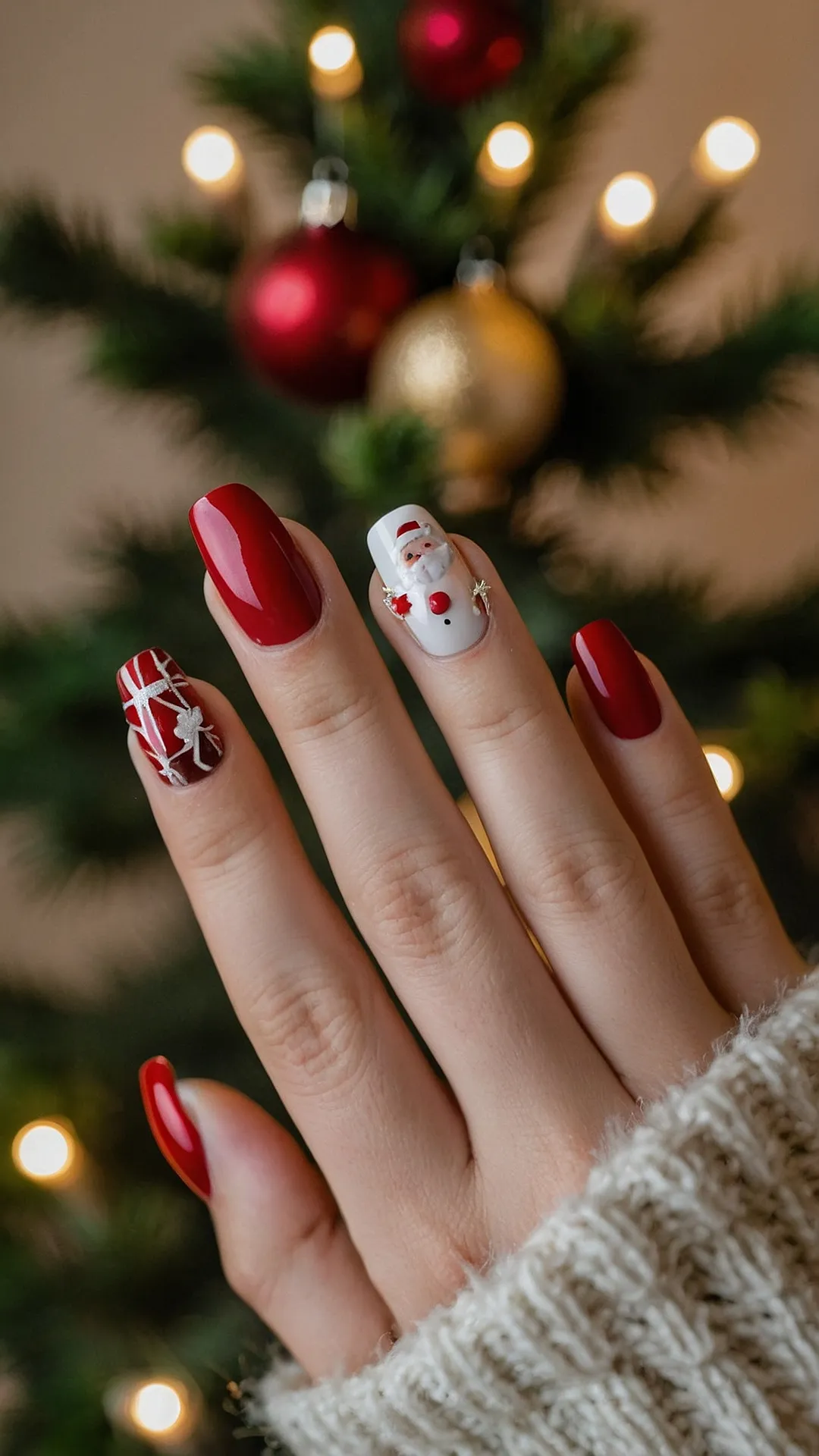 Santa's Helper Nails