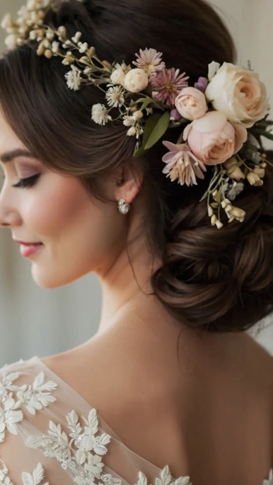 Your Floral Crown: Wedding Day Bliss