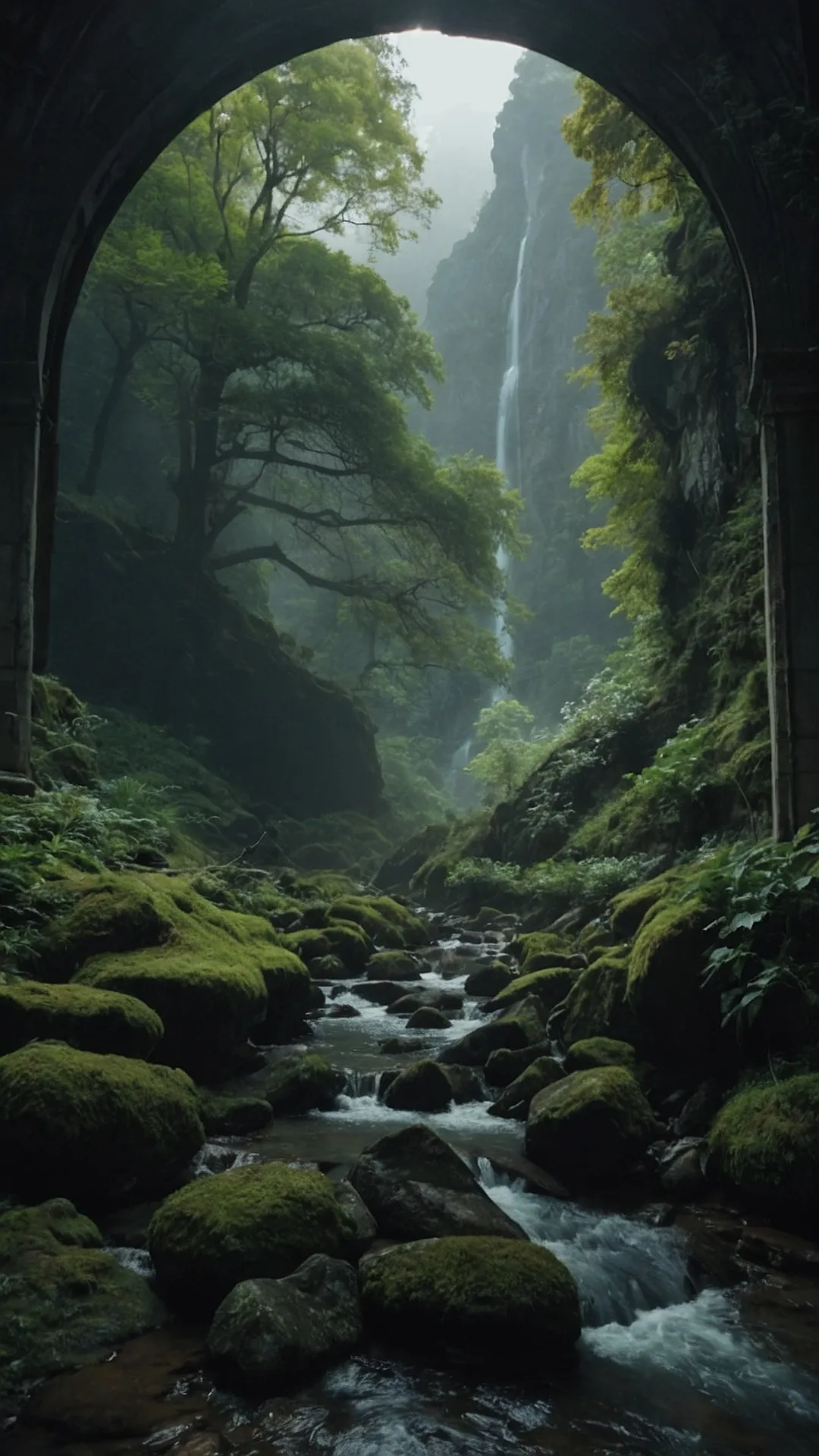 Idyllic Countryside and Rolling Green Hills