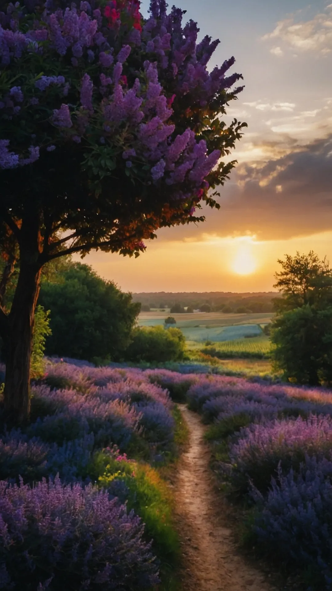 Lavender Twilight: