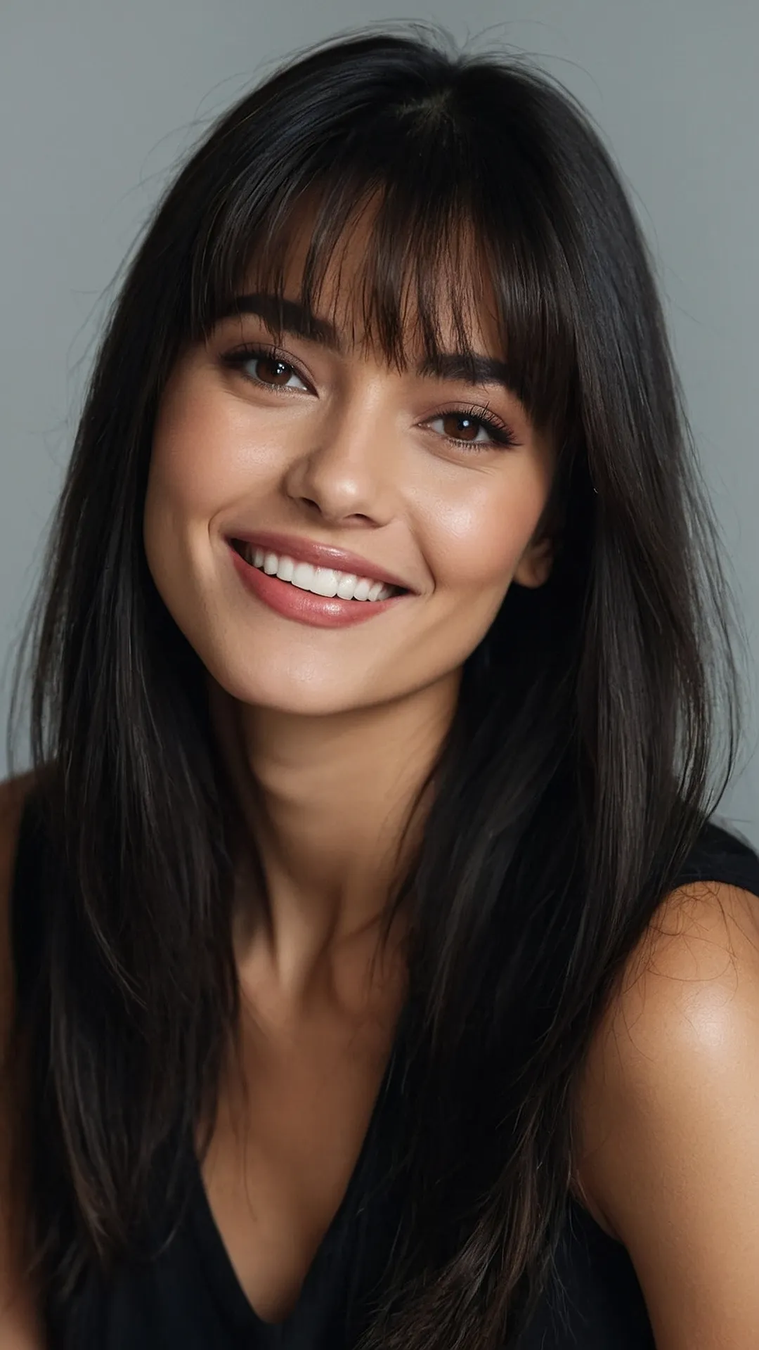 Straight Up, Truthful Bangs: