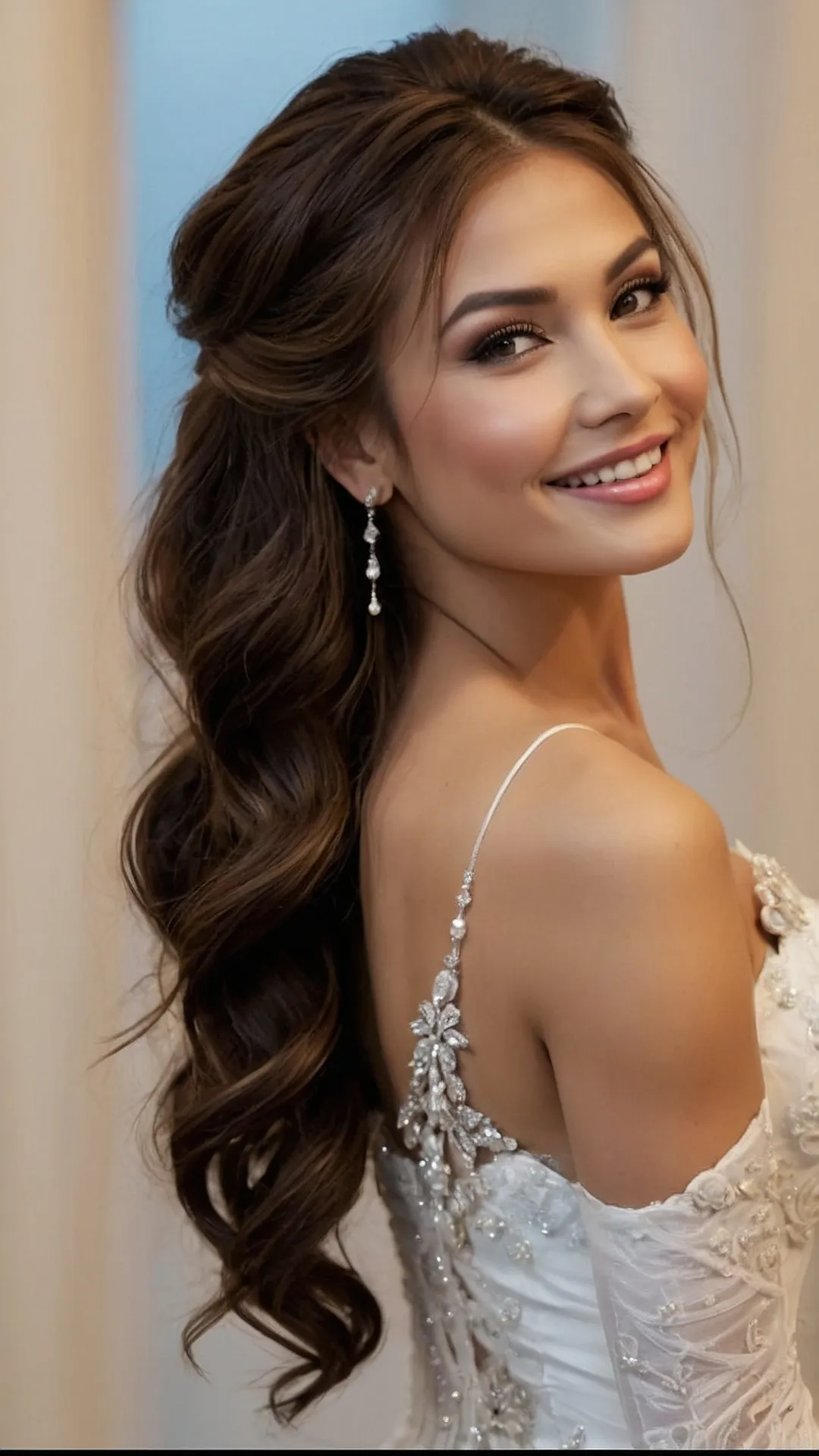 Long Hair, Don't Care:  Bridal Hairstyles That Slay!: