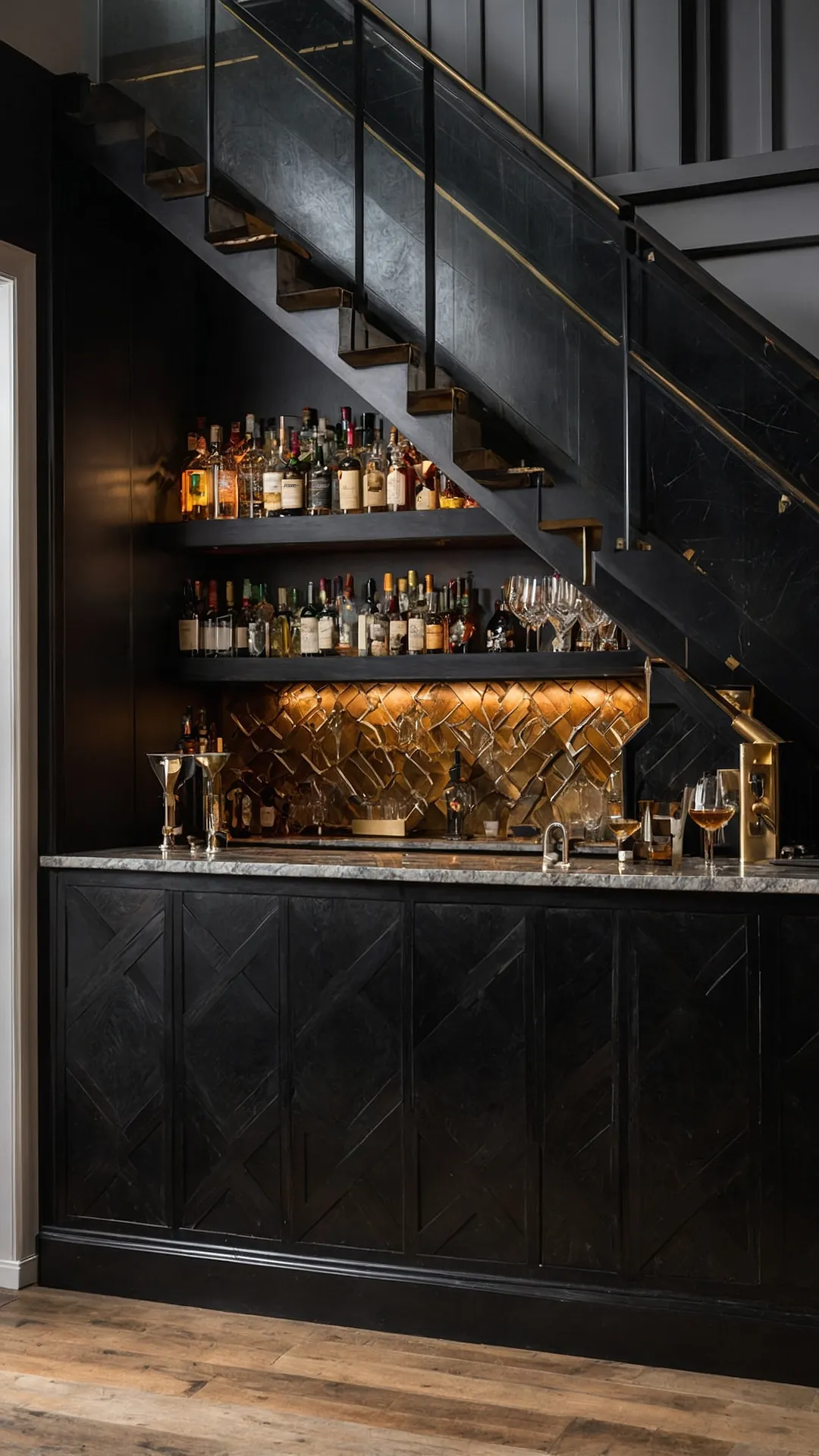 Stairway Sipping Spot