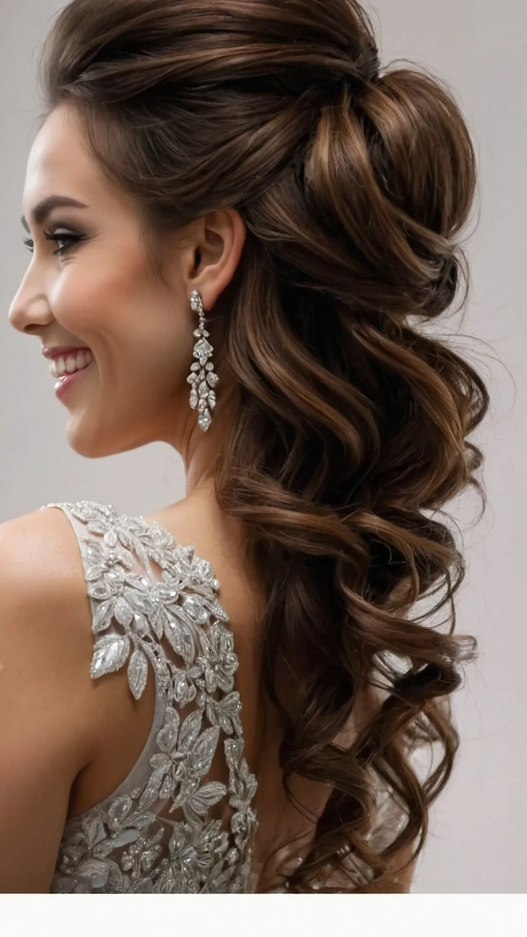 Whimsical Half Up Half Down Bridal Hair Inspirations for Your Wedding