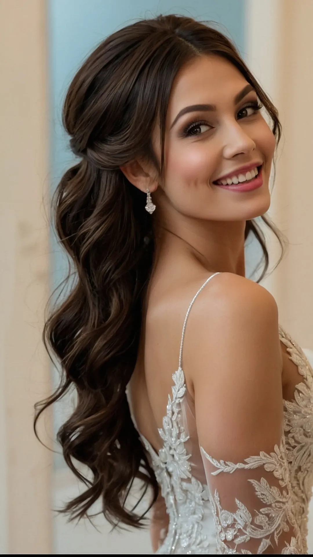 Down, But Not Out: Bridal Hairstyles for the Effortless Bride