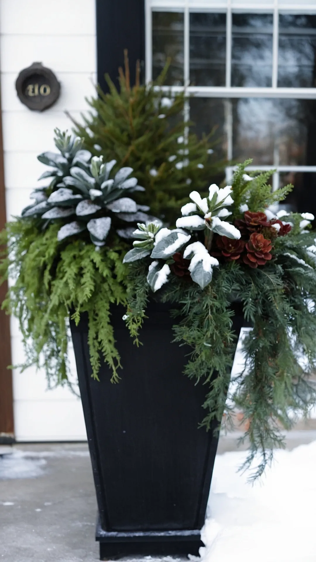 Winter Wonderland Planters