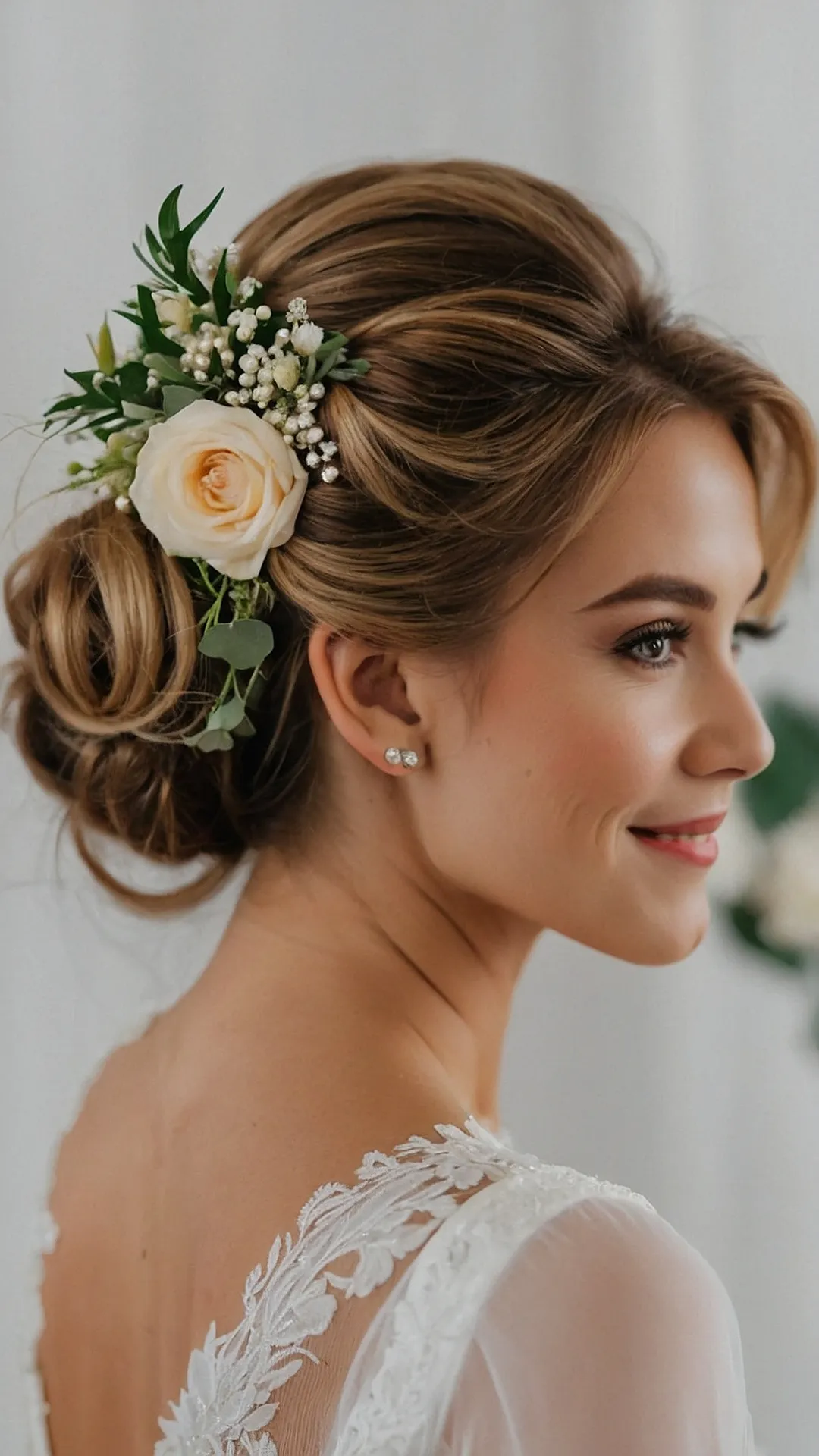 Wildflower Wedding Hair