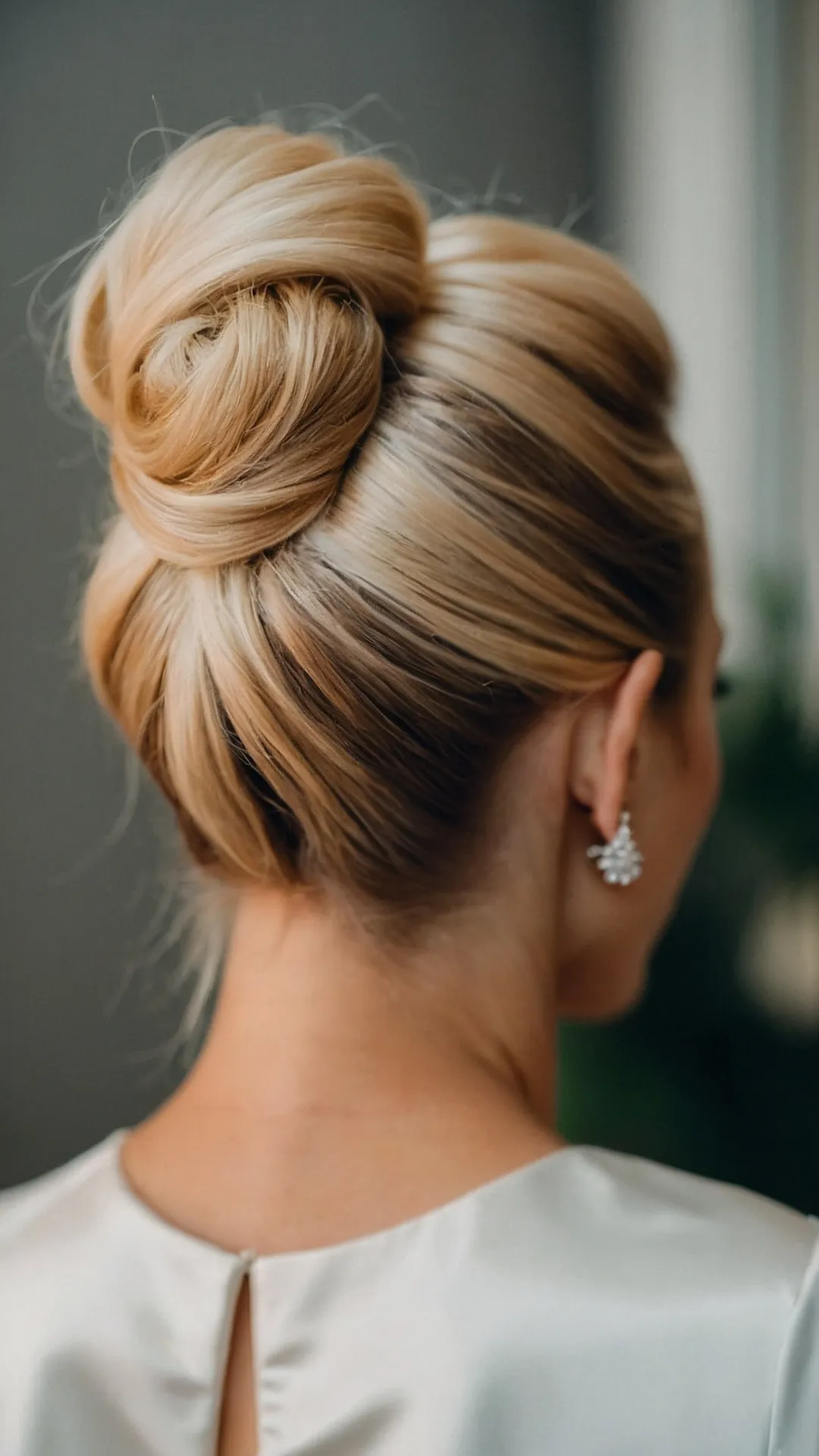 Romantic French Twist Style