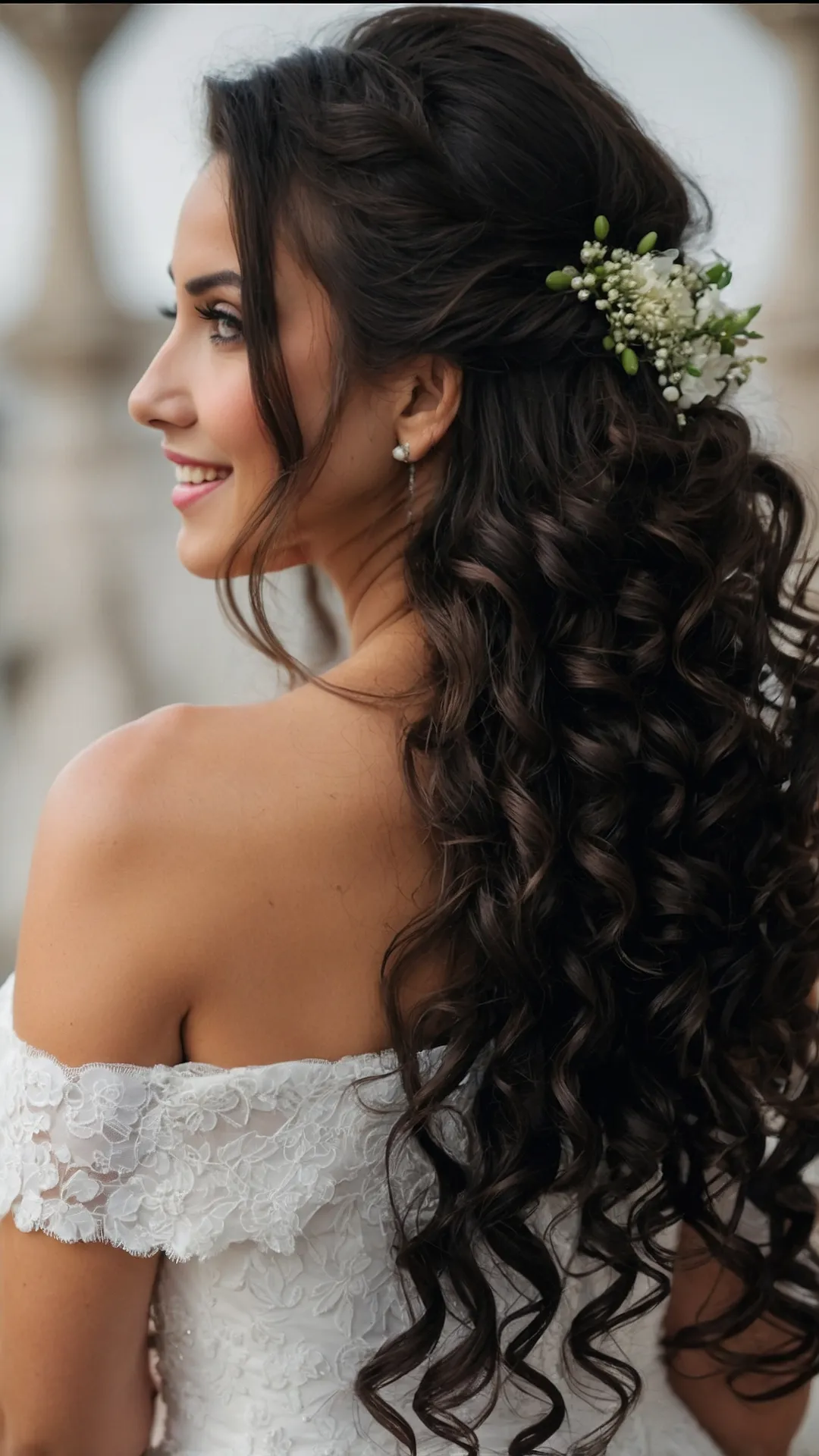 Bridal Curl Symphony