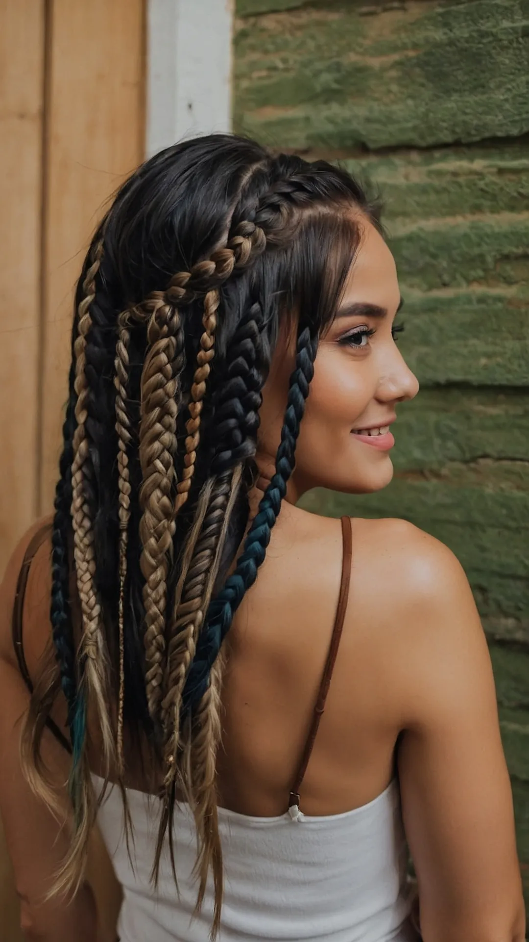 Braided Hairstyles:  Crown of Braids