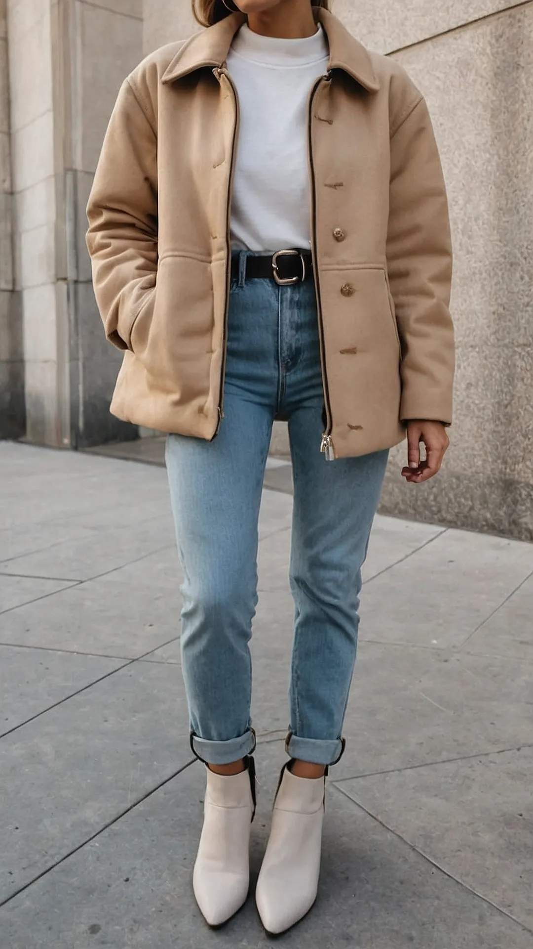 Chic & Cozy: Fall Fashion's Denim Whisper