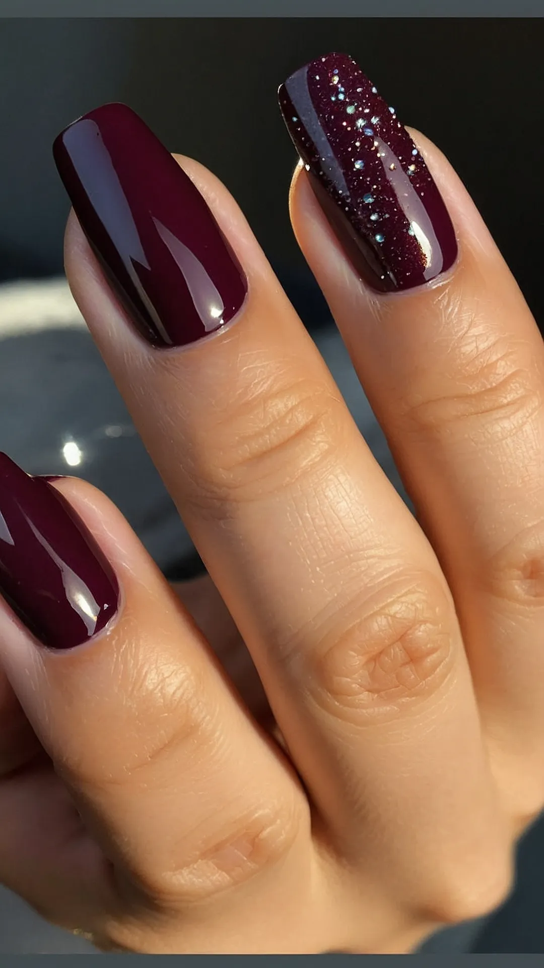 Burgundy Nail Majesty