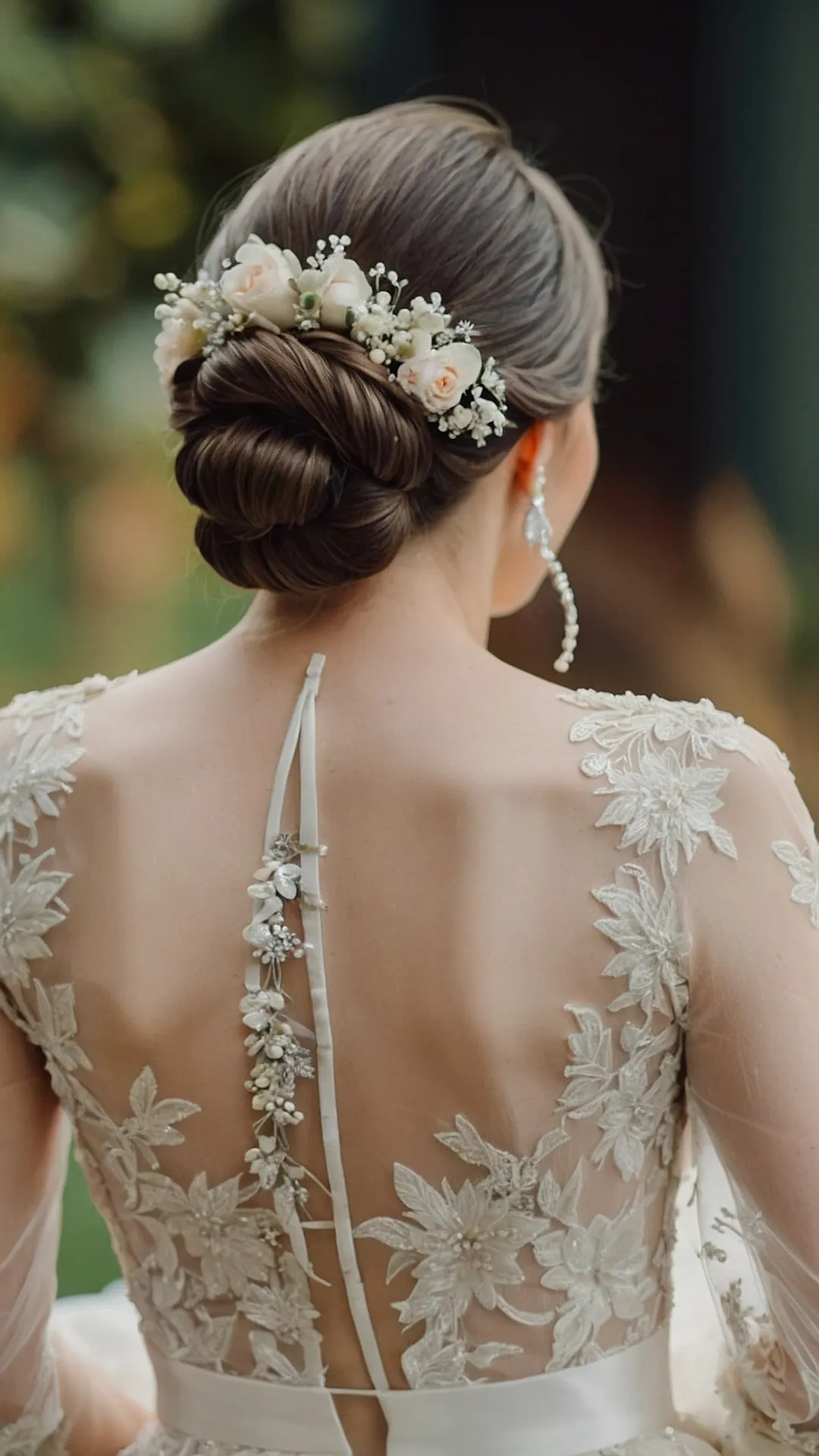 Bridal Hair Blossom