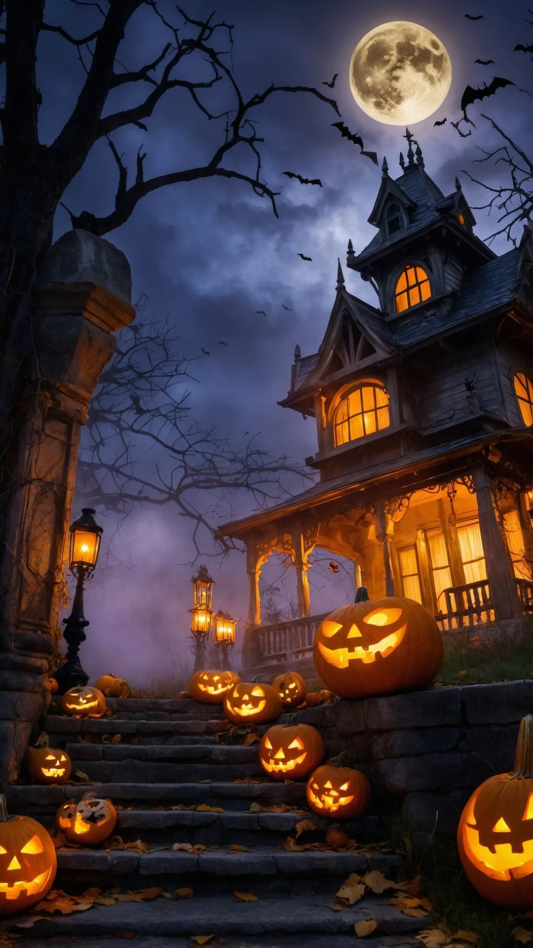 Haunted Home Screen