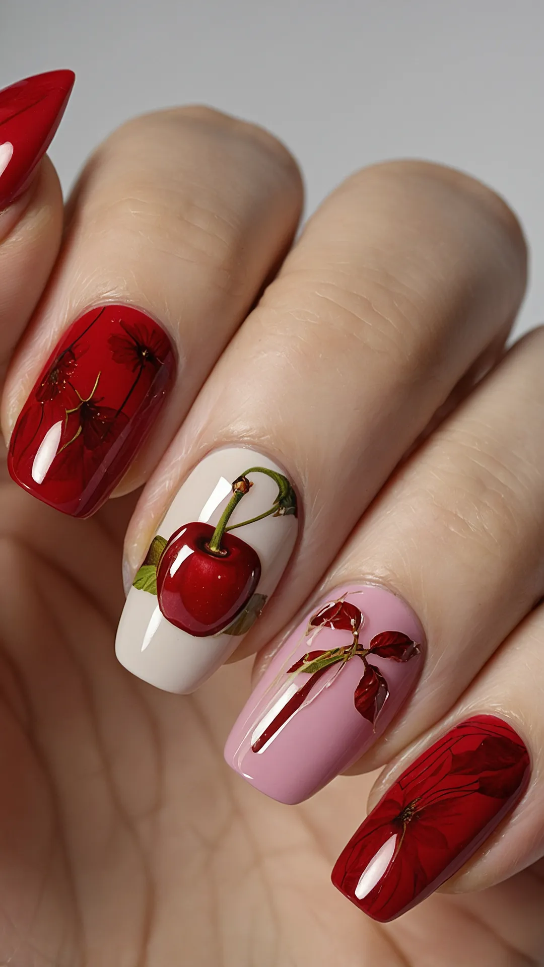 Cherry Pop Mani