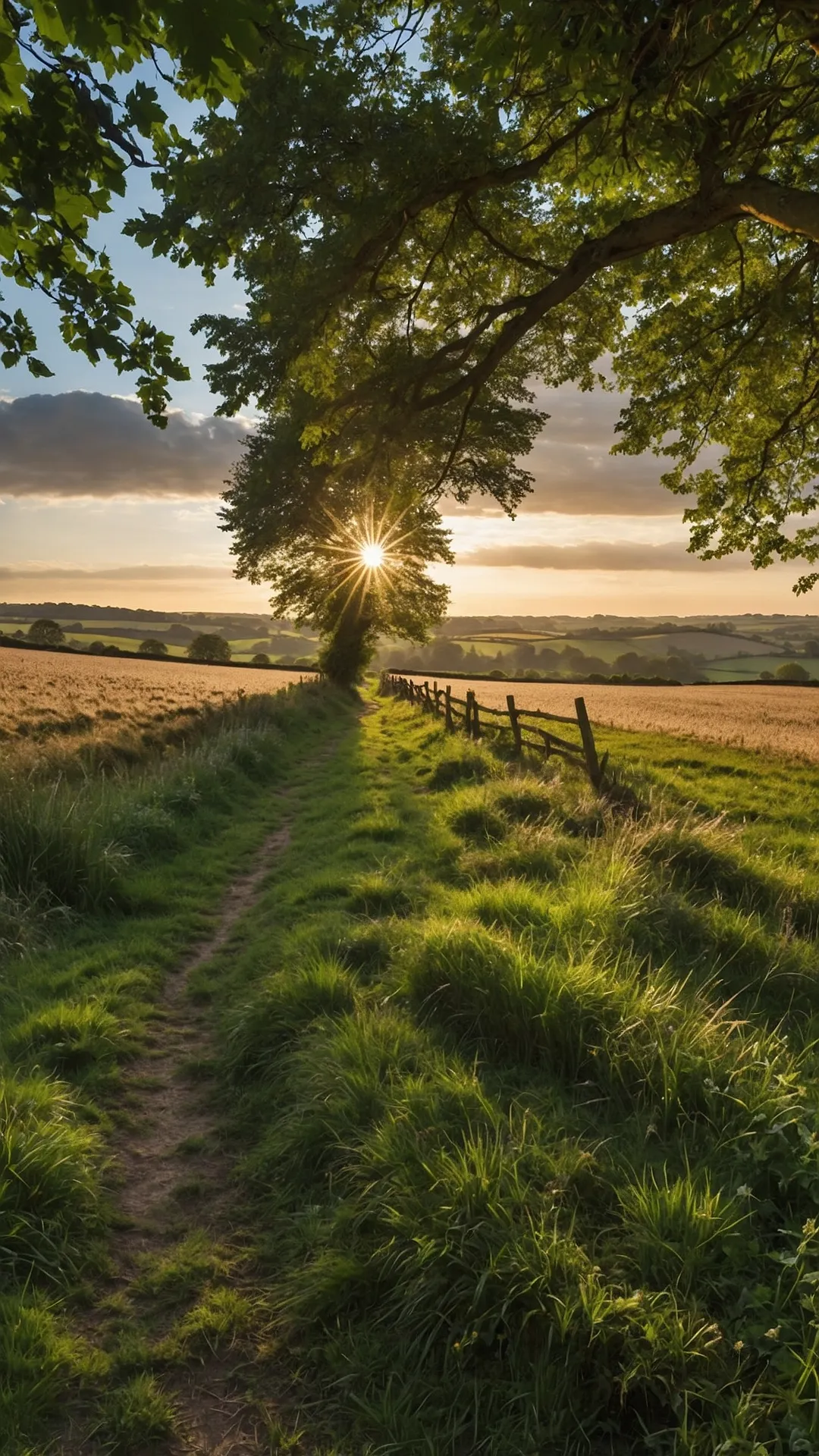 Nature's Golden Embrace