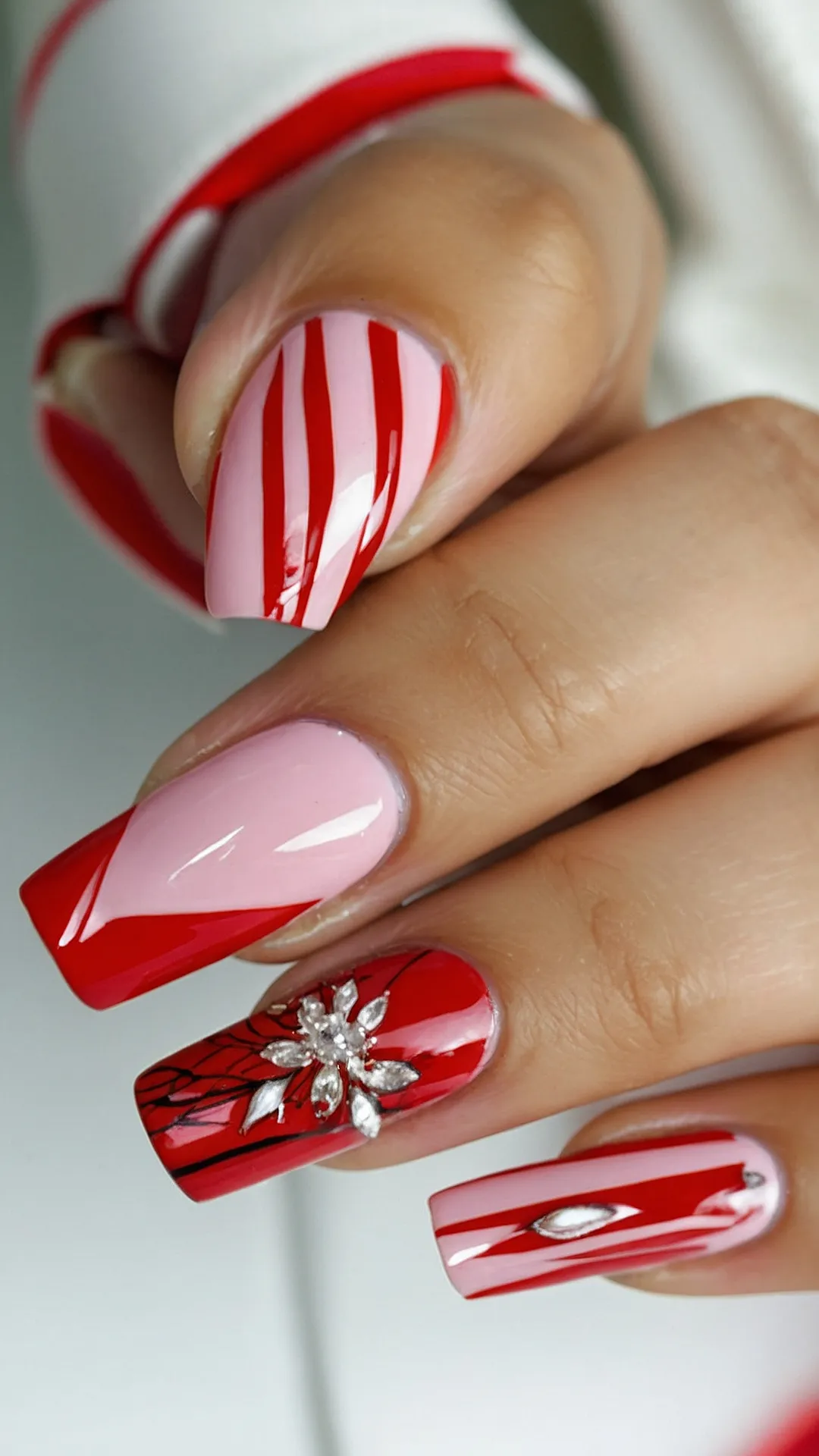 Dazzling December Nails