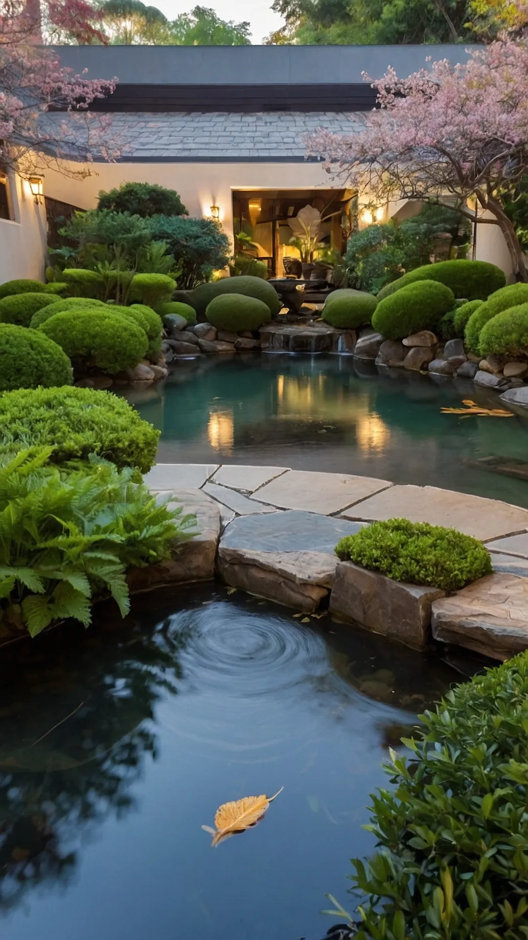 Koi Pond Serenity