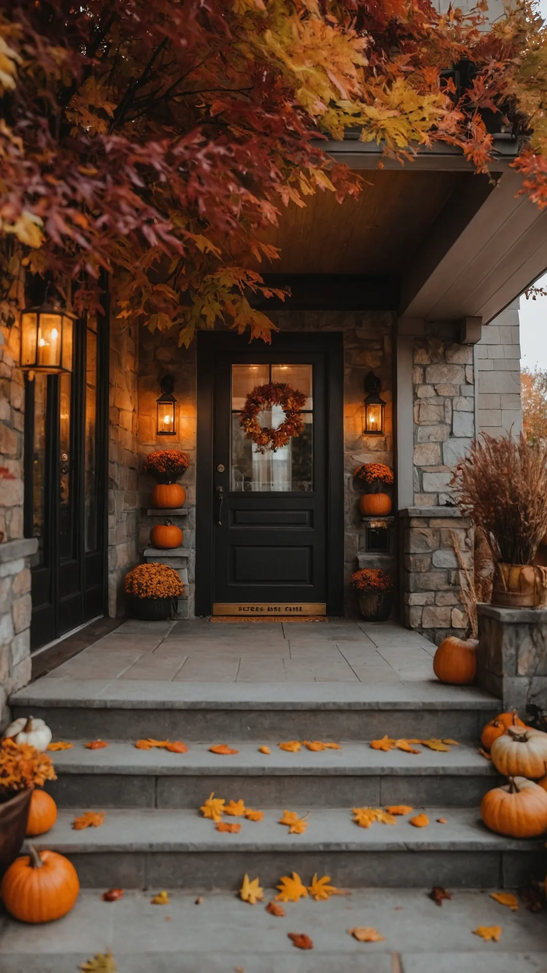 Porch Pumpkin Parade