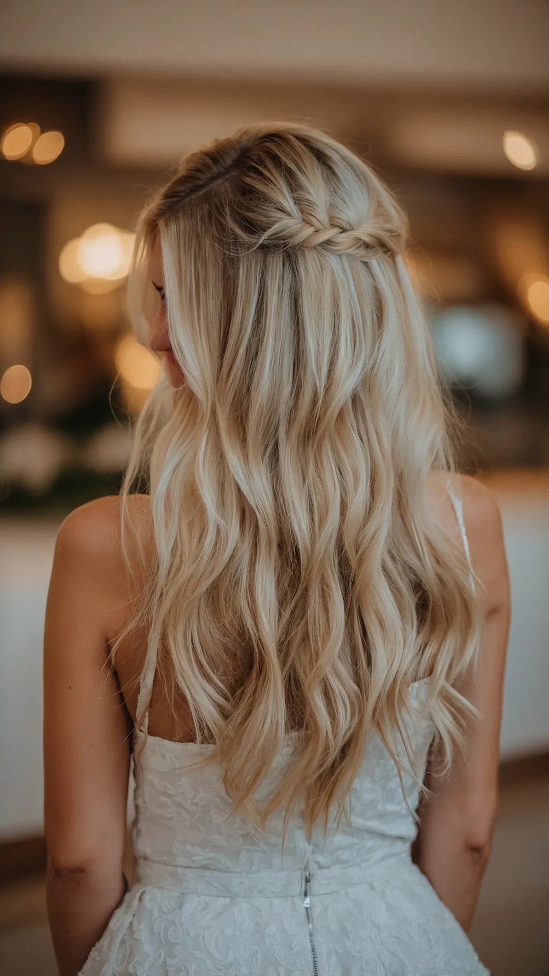 Waving Blonde Braid
