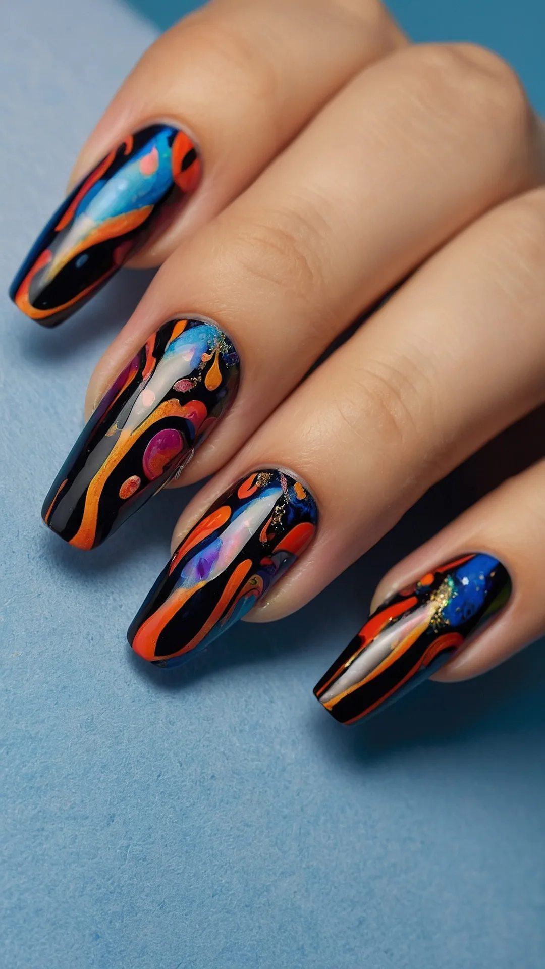 Liquid Nail Art: