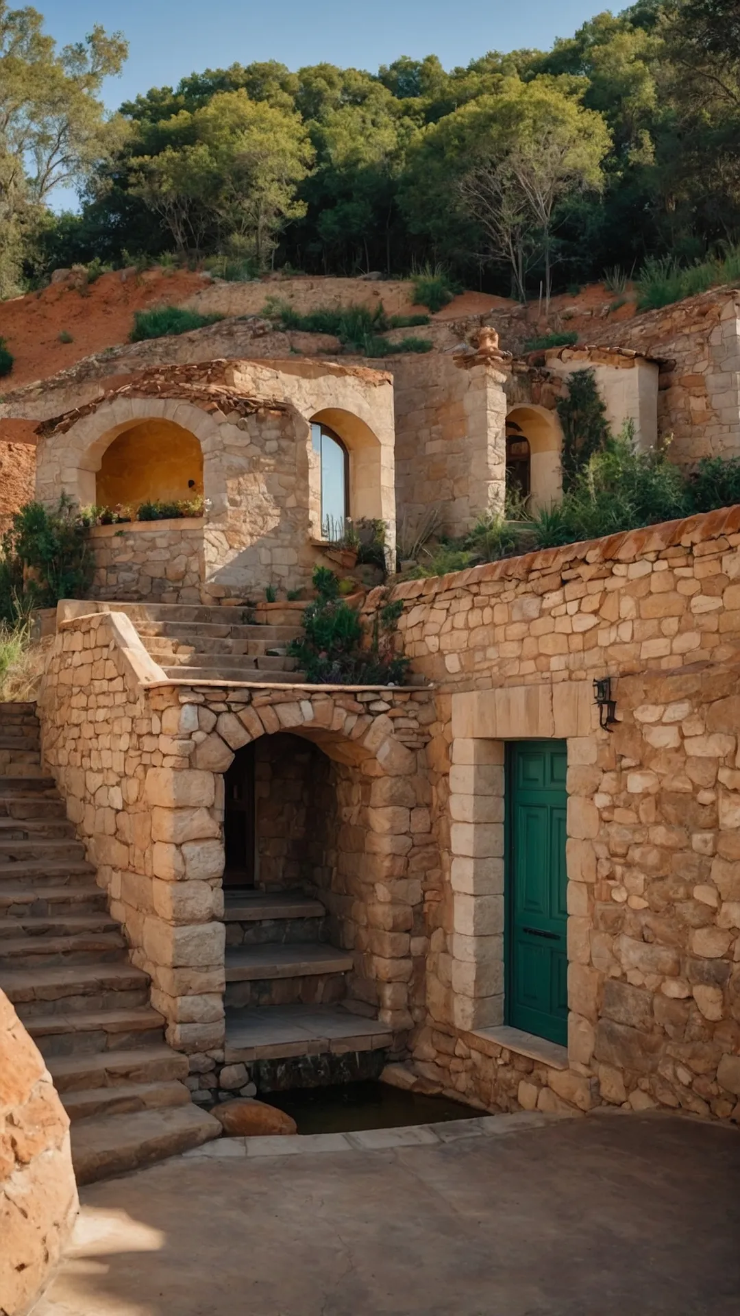 Terraced Stone Dwelling