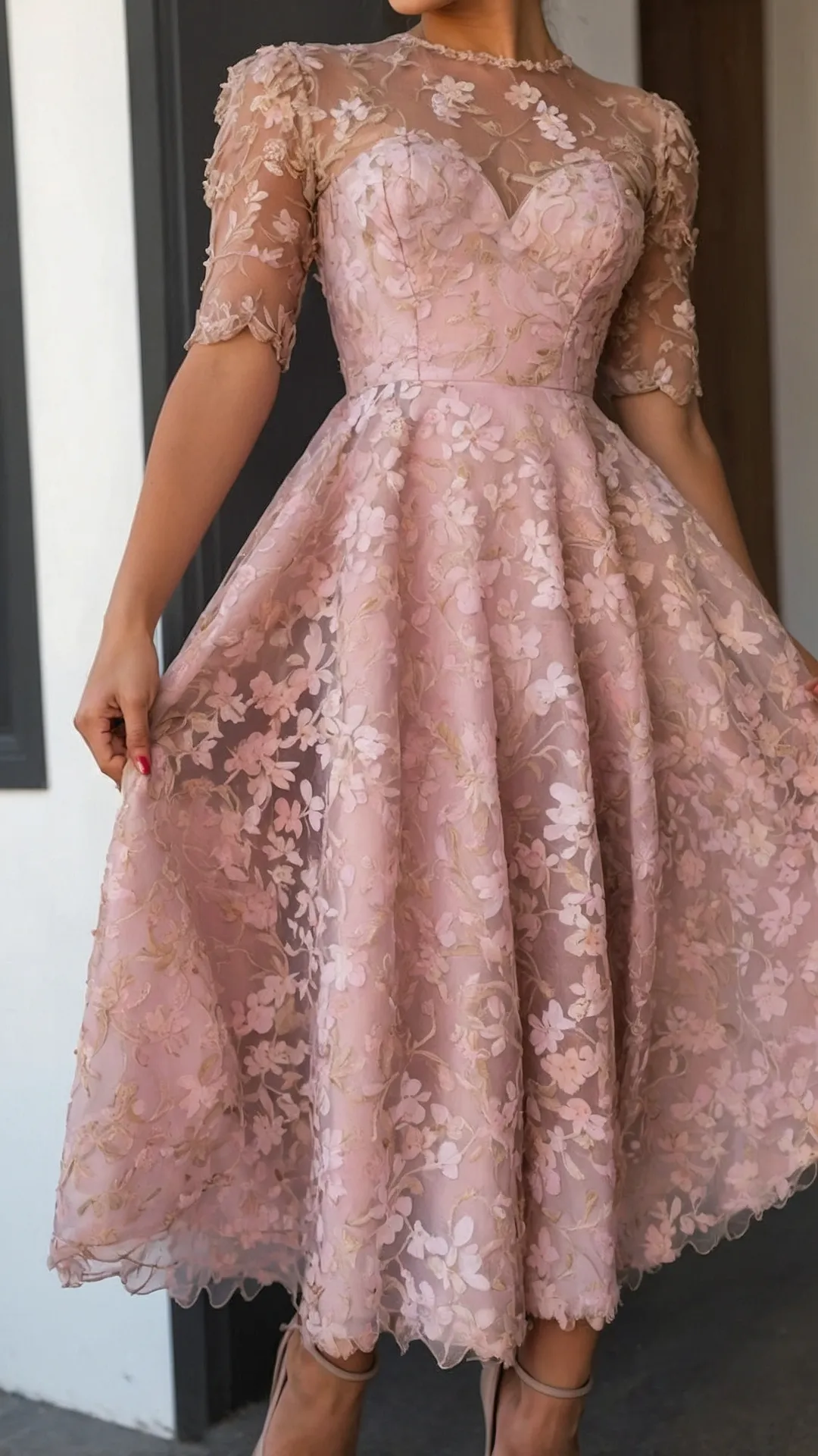 Floral Frenzy Frock