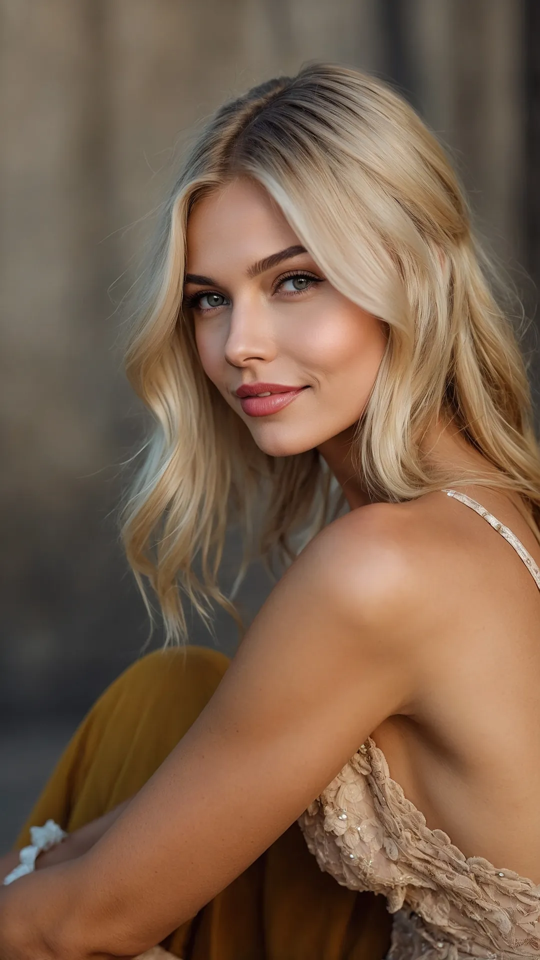Blonde Roots, Bold Look