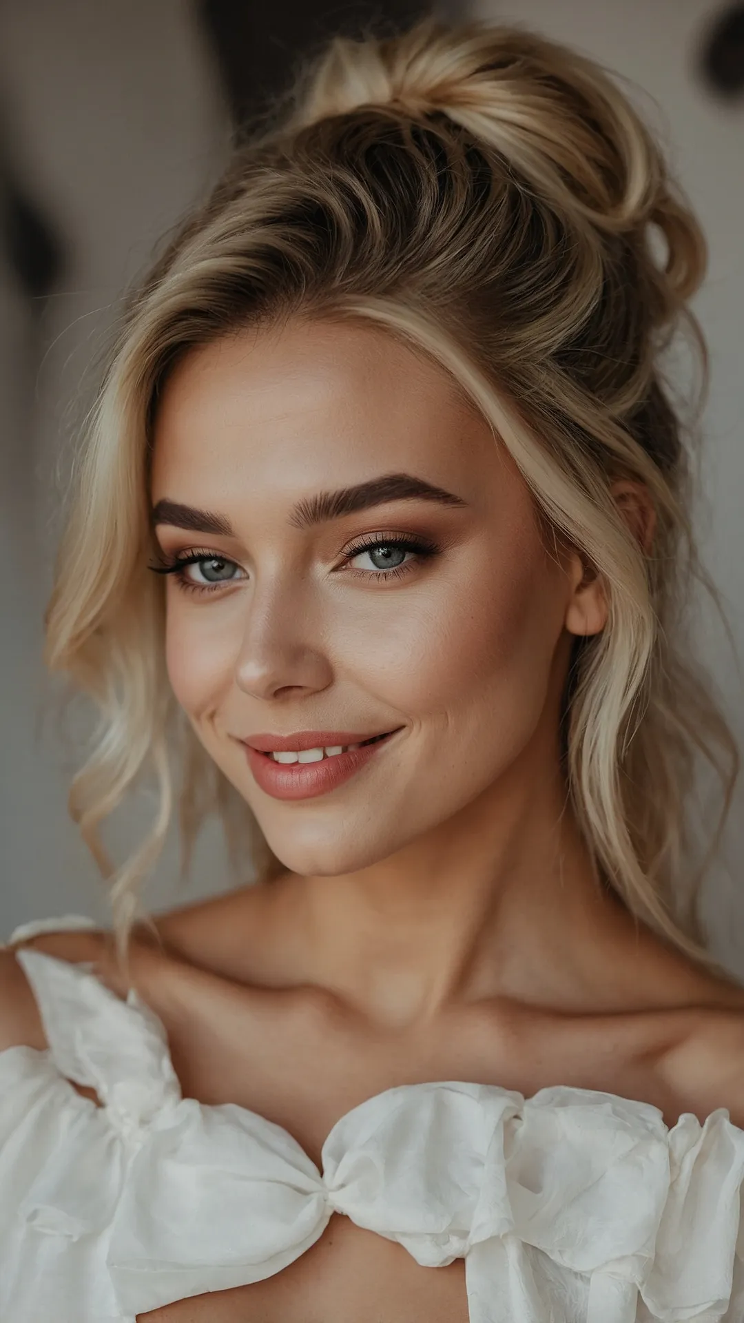 Bun-Believable Blonde