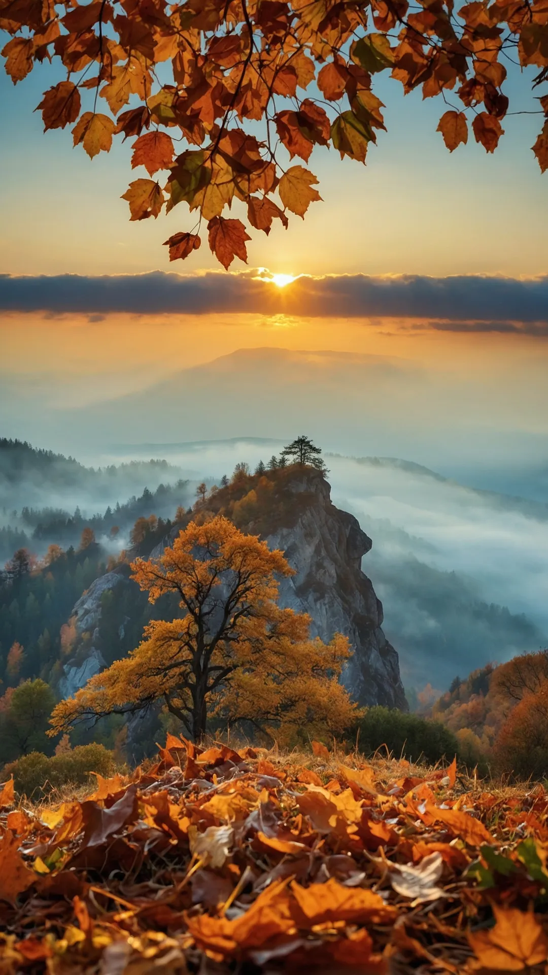 Nature's Radiant Stage