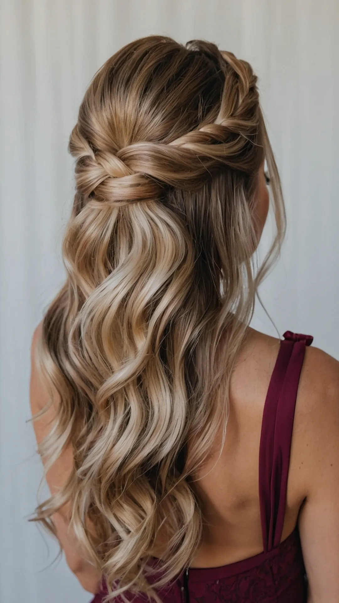 Braids & Waves: The Perfect Bridesmaid Look: