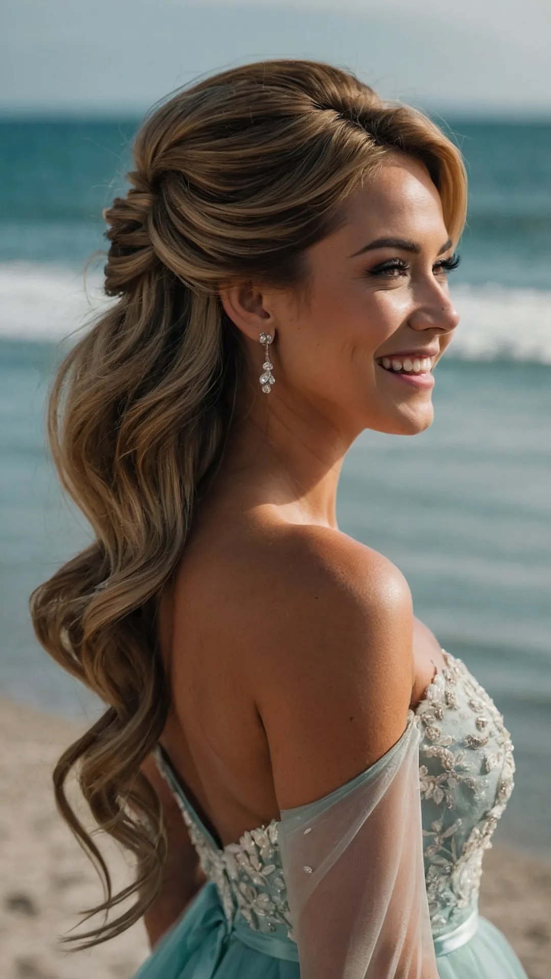 Beachy Bride Squad Hair: